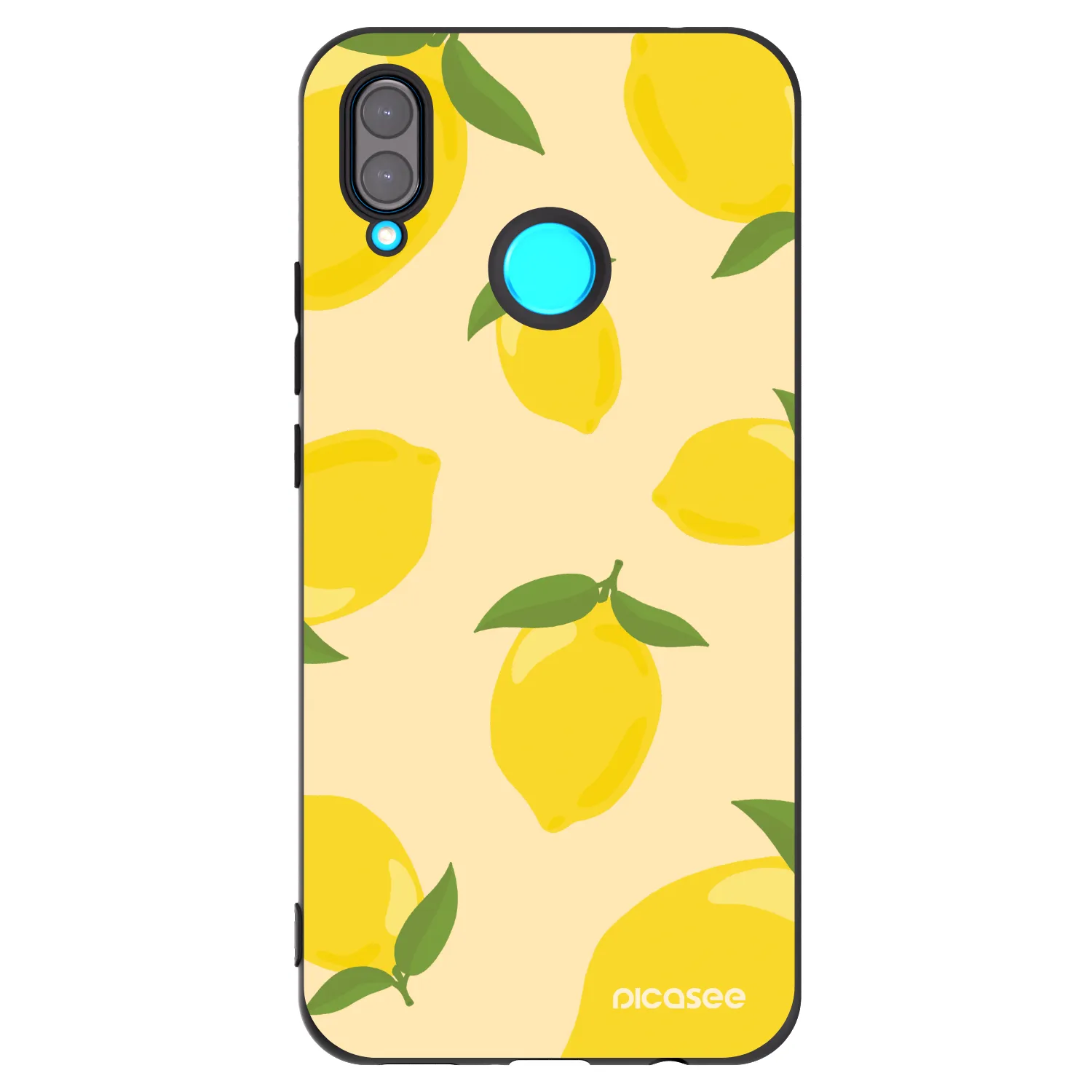 Picasee silikónový čierny obal pre Huawei Nova 3i - Limoncella