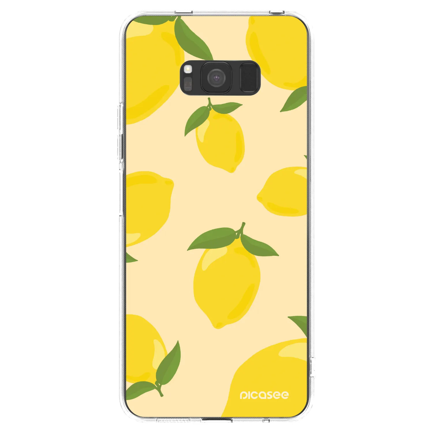 Picasee silikónový prehľadný obal pre Samsung Galaxy S8 G950F - Limoncella