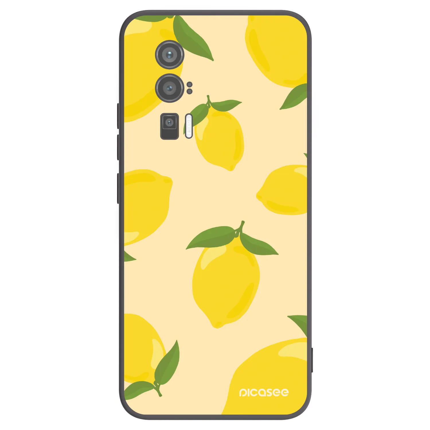 Picasee silikónový čierny obal pre Xiaomi Poco F5 Pro 5G - Limoncella