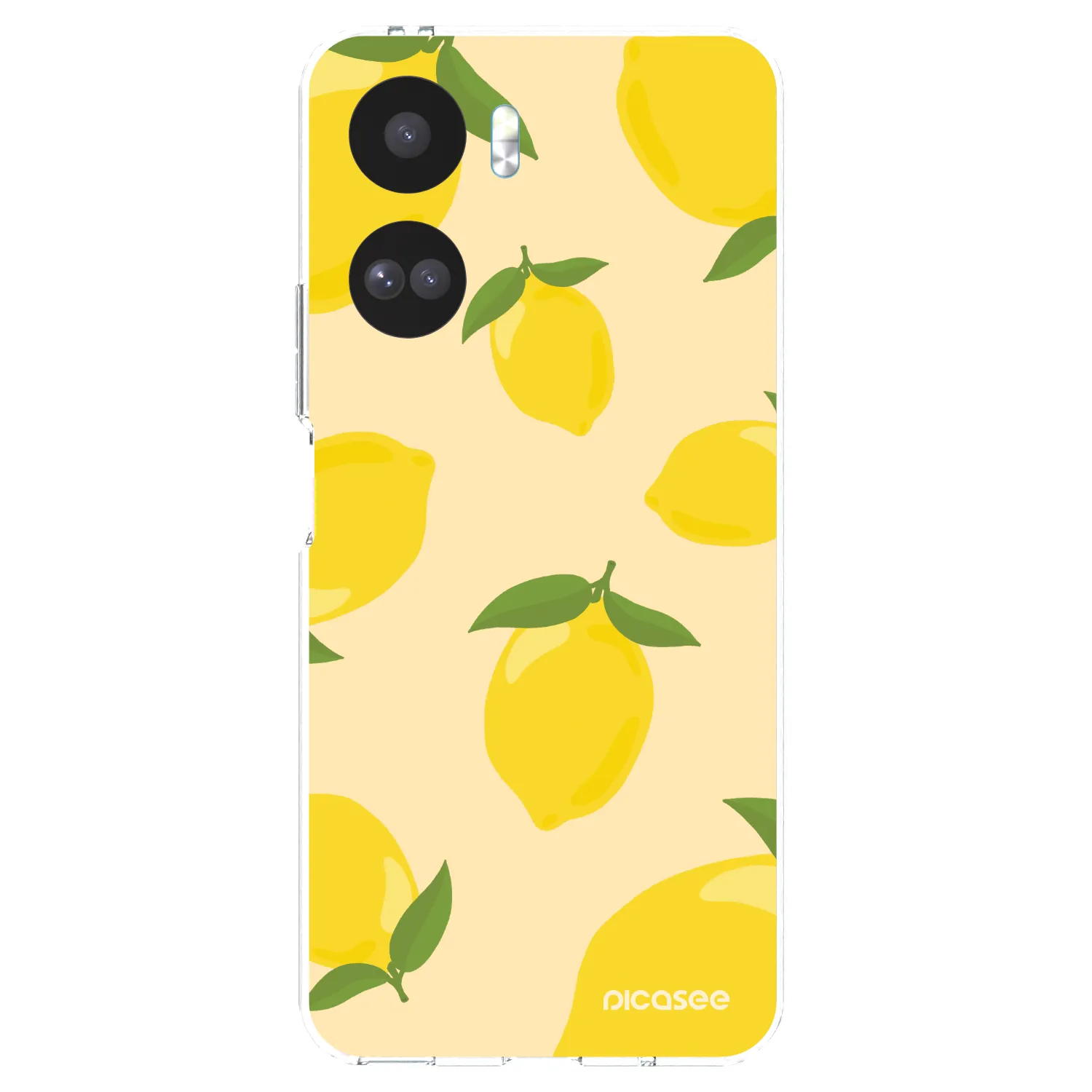 Picasee silikónový prehľadný obal pre Honor 90 Lite 5G - Limoncella