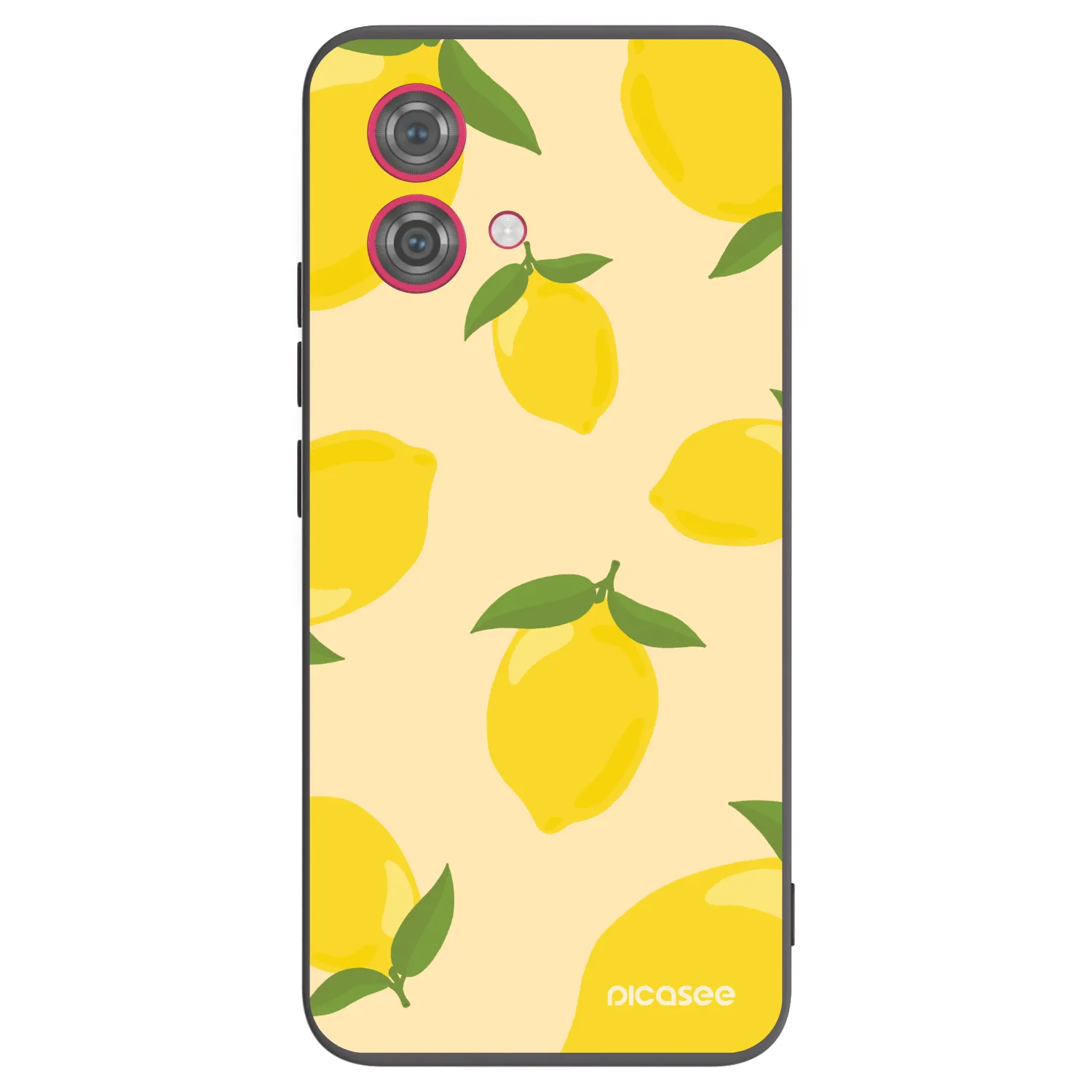 Picasee silikónový čierny obal pre Motorola Moto G84 5G - Limoncella