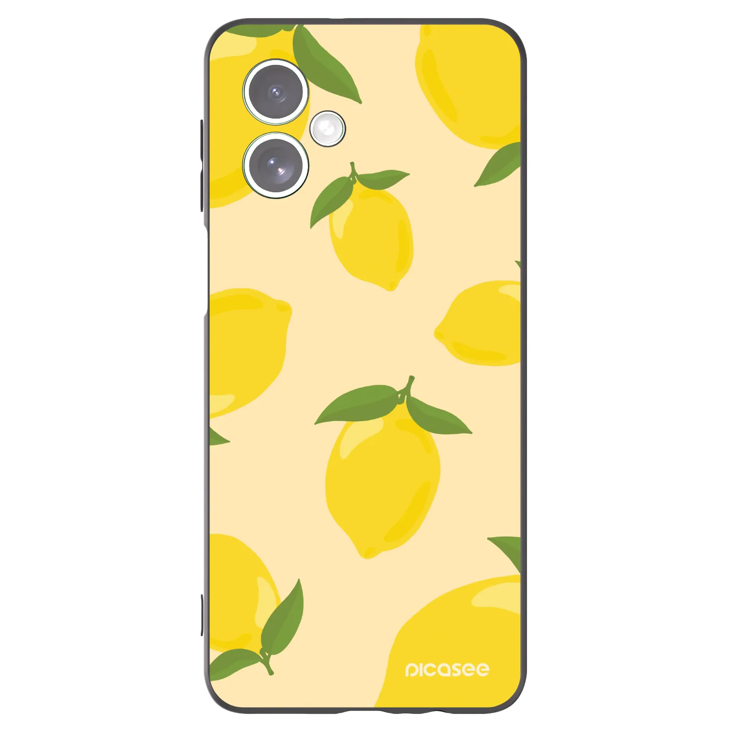 Picasee silikónový čierny obal pre Motorola Moto G54 5G - Limoncella