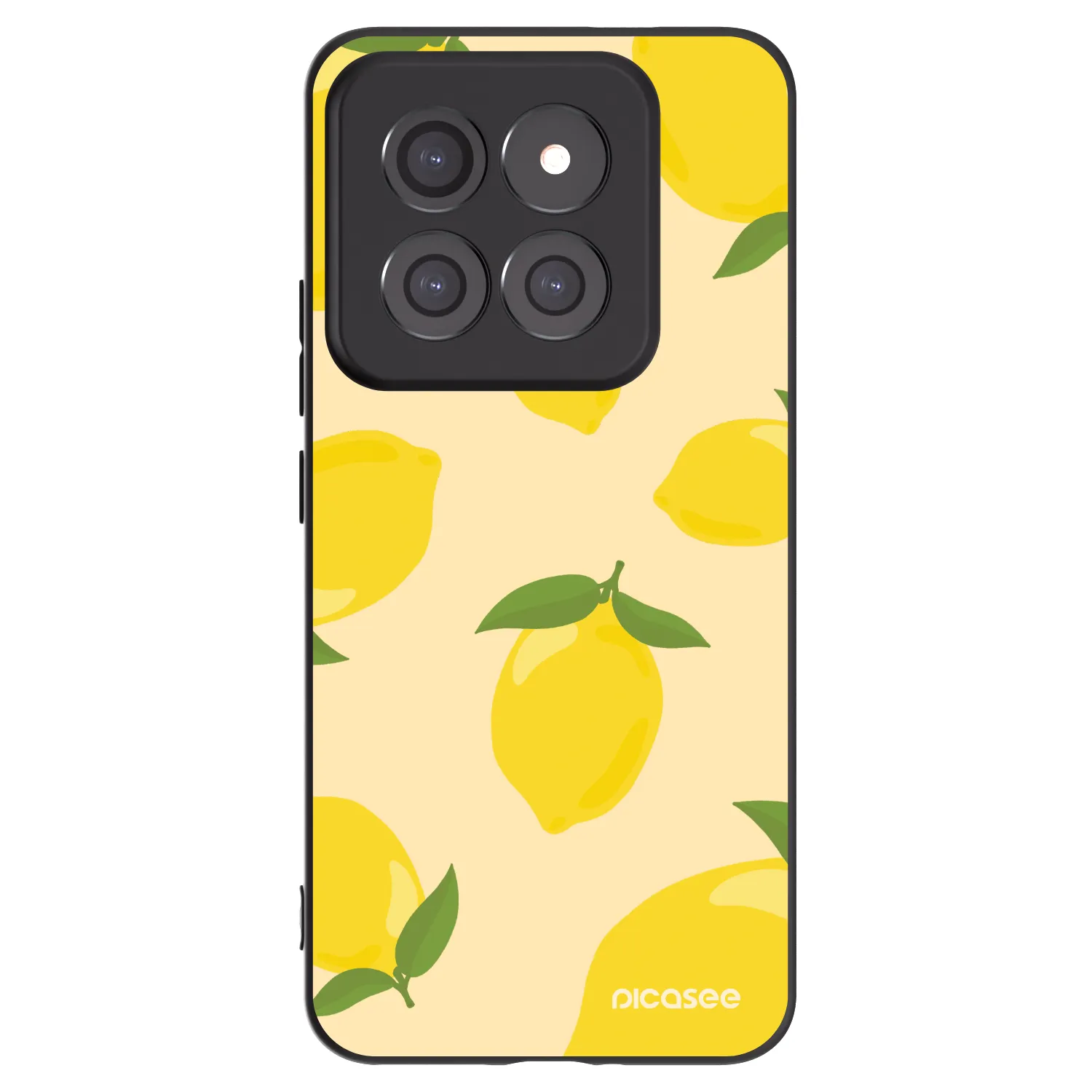 Picasee silikónový čierny obal pre Xiaomi 14 Pro - Limoncella