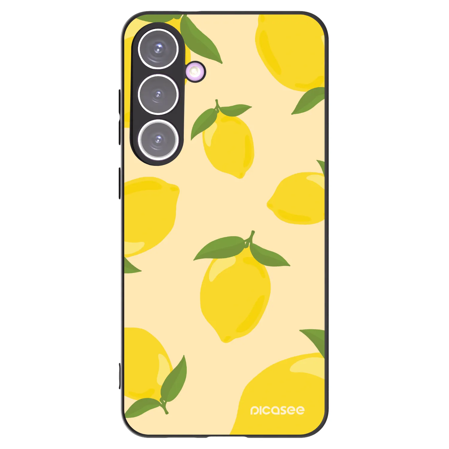 Picasee silikónový čierny obal pre Samsung Galaxy S24+ S926B 5G - Limoncella
