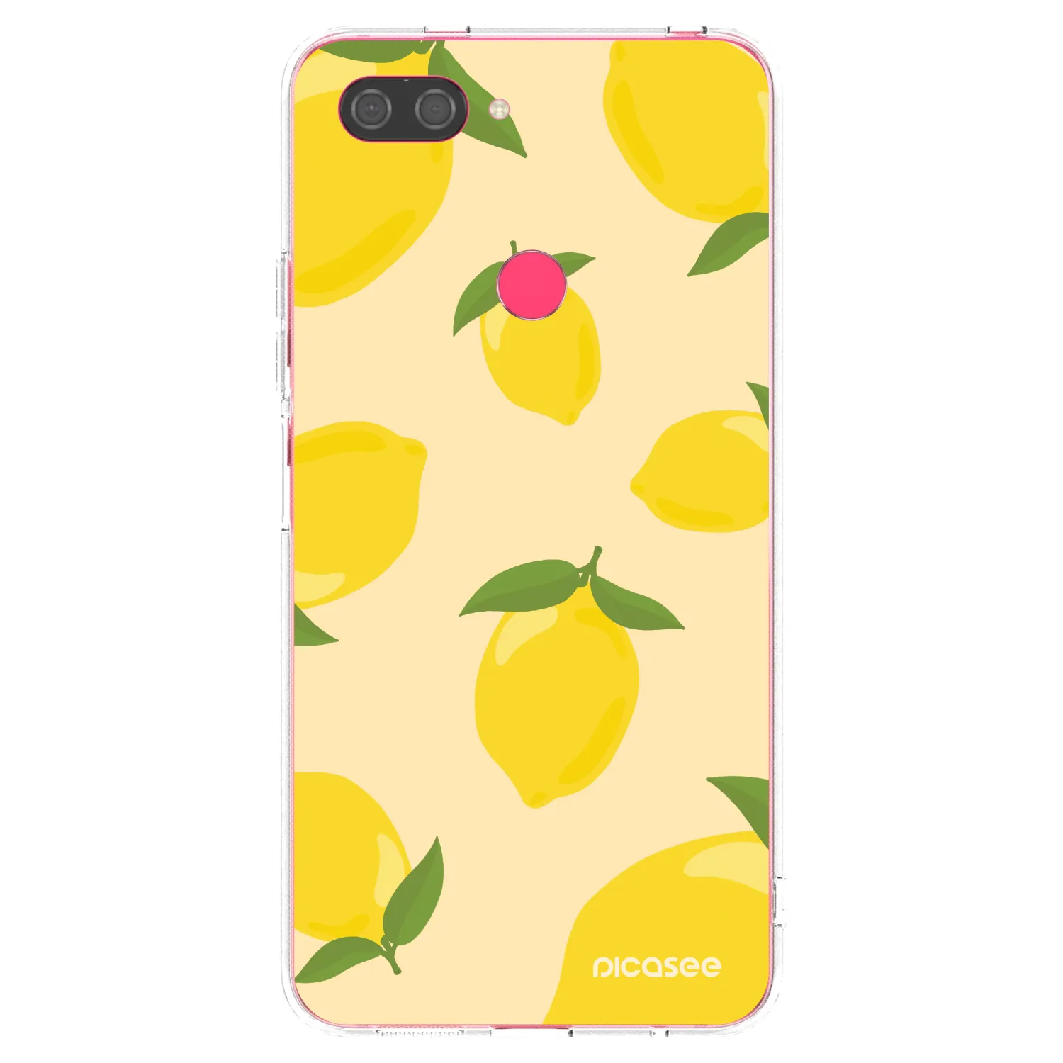 Picasee silikónový prehľadný obal pre Xiaomi Mi 8 Lite - Limoncella