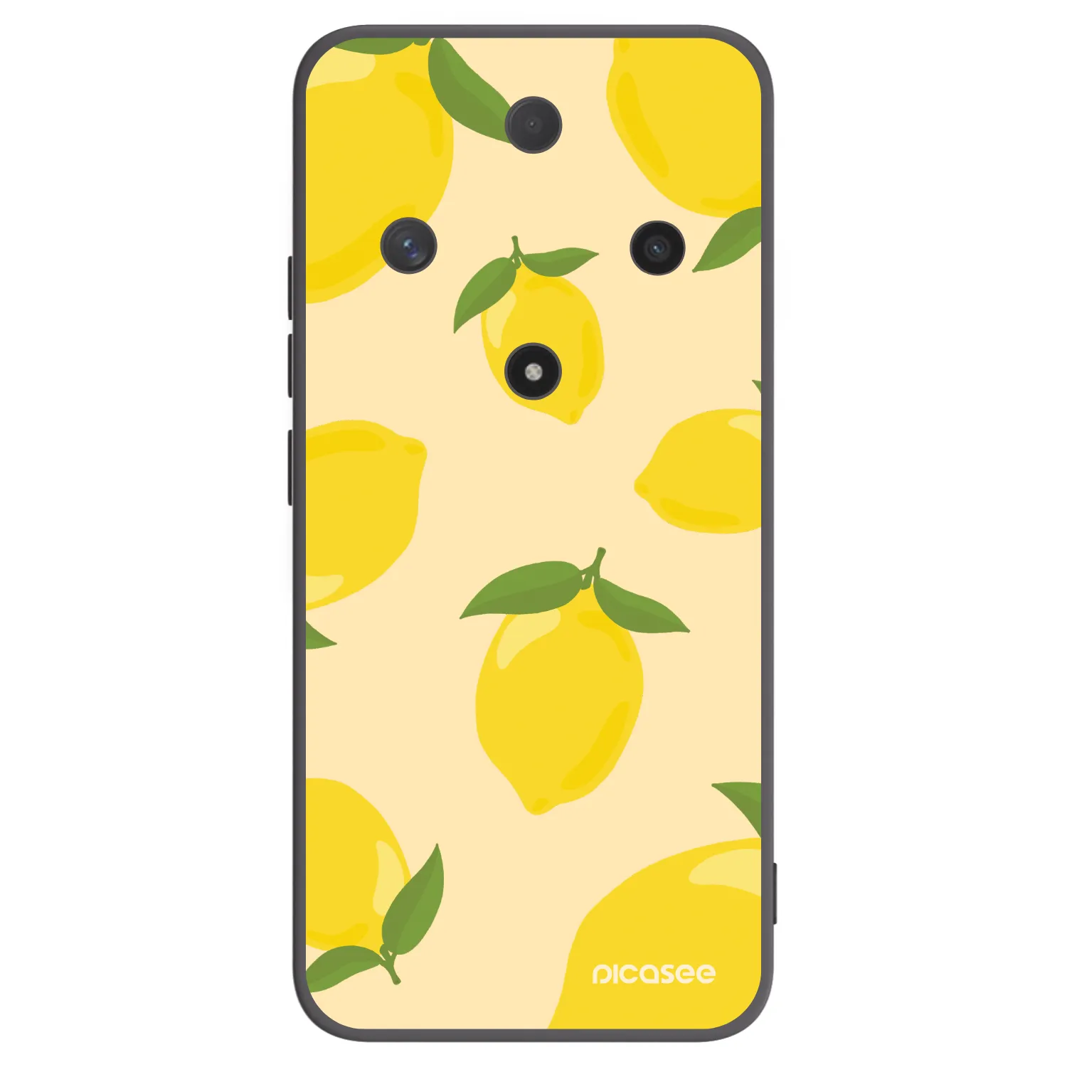 Picasee silikónový čierny obal pre Honor Magic6 Lite 5G - Limoncella