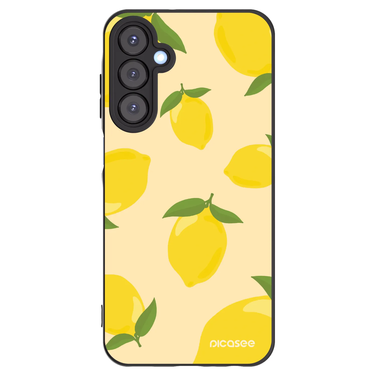 Picasee silikónový čierny obal pre Samsung Galaxy A25 A256B 5G - Limoncella