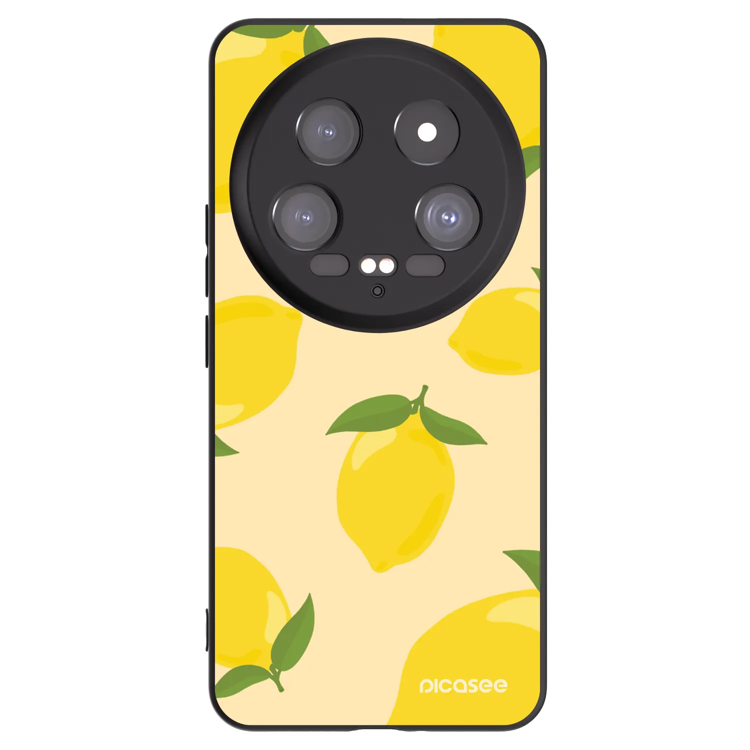 Picasee silikónový čierny obal pre Xiaomi 14 Ultra - Limoncella
