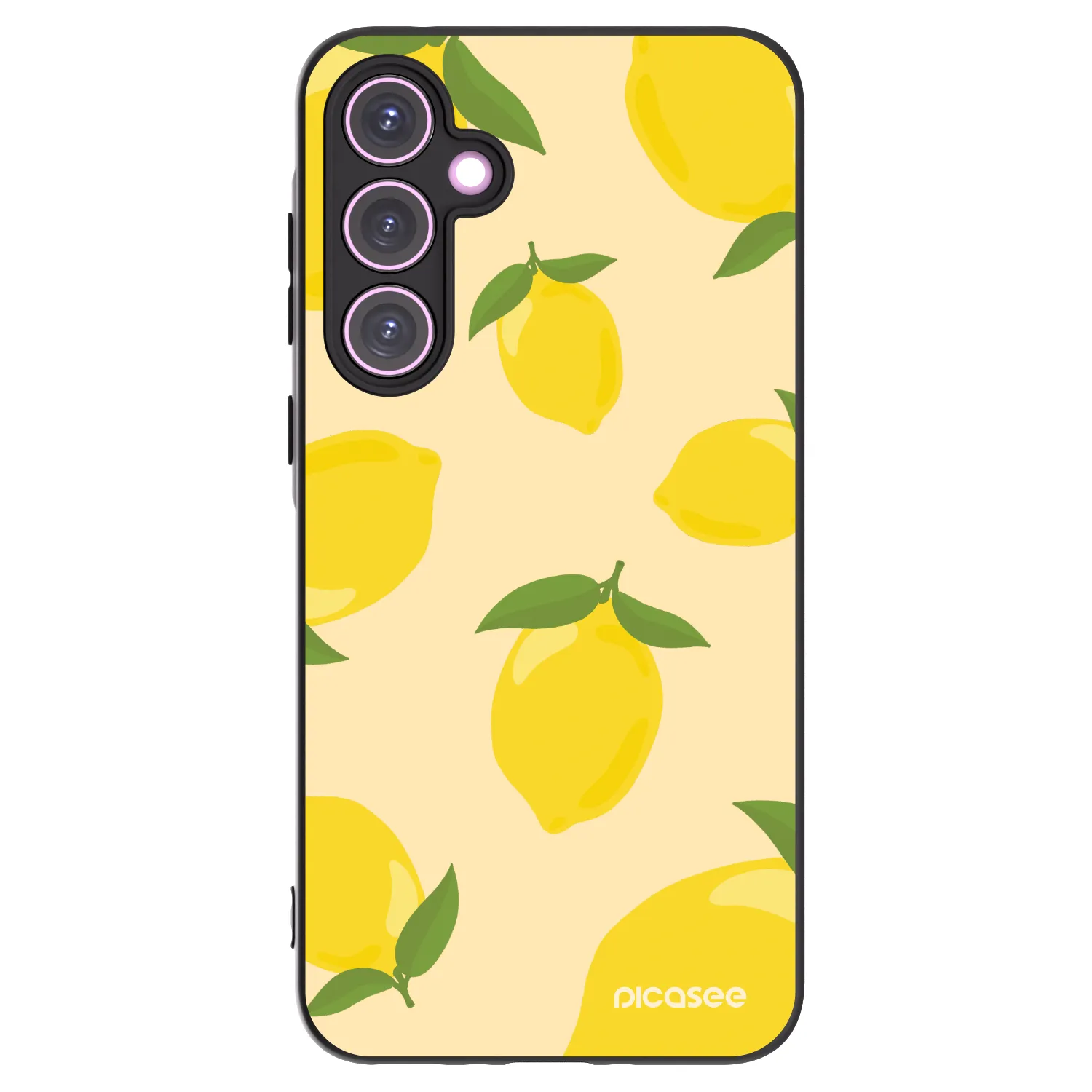 Picasee silikónový čierny obal pre Samsung Galaxy A35 5G A356B - Limoncella