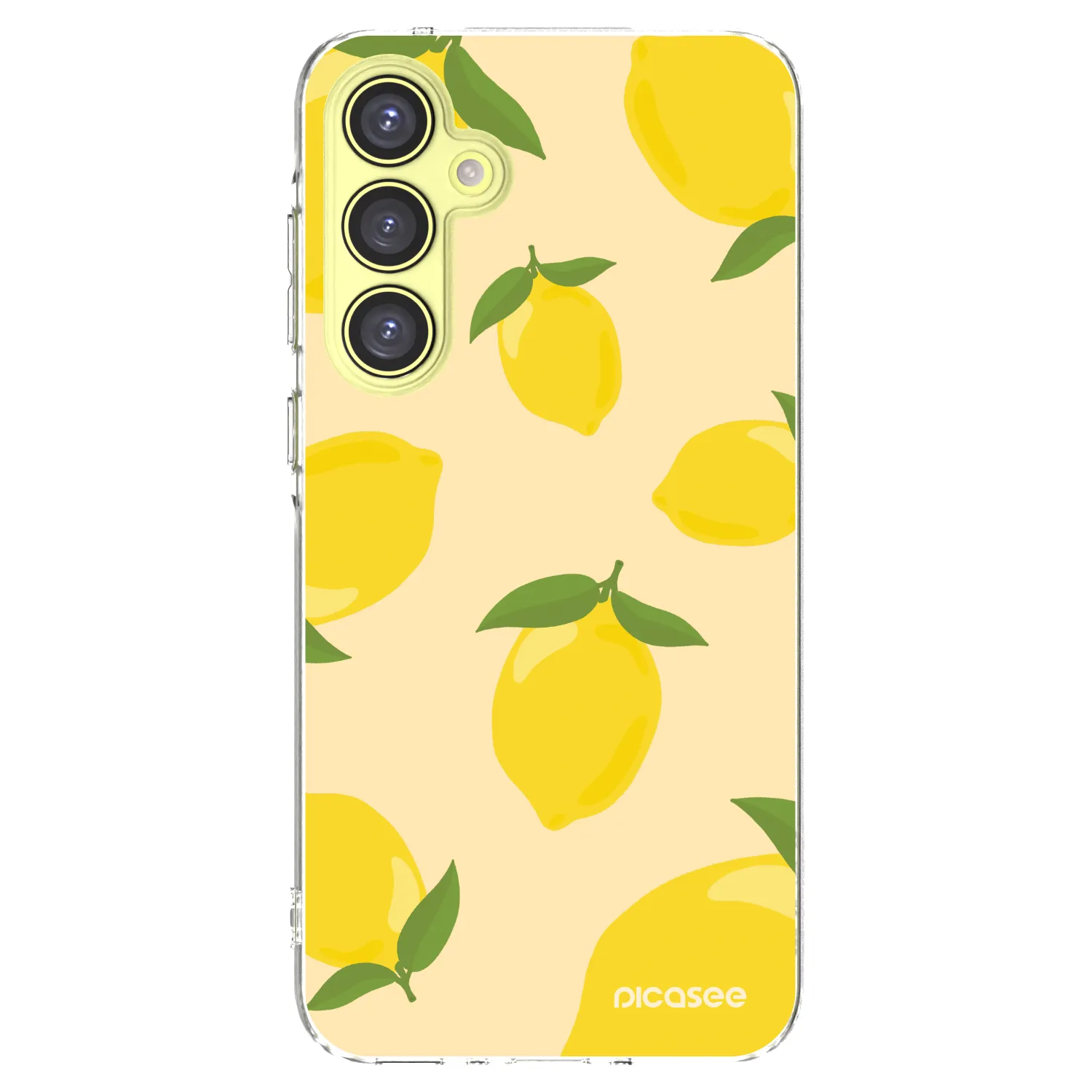 Picasee silikónový prehľadný obal pre Samsung Galaxy A35 5G A356B - Limoncella