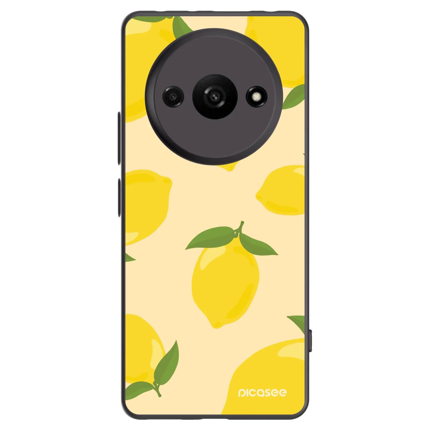 Picasee silikónový čierny obal pre Xiaomi Redmi A3 - Limoncella