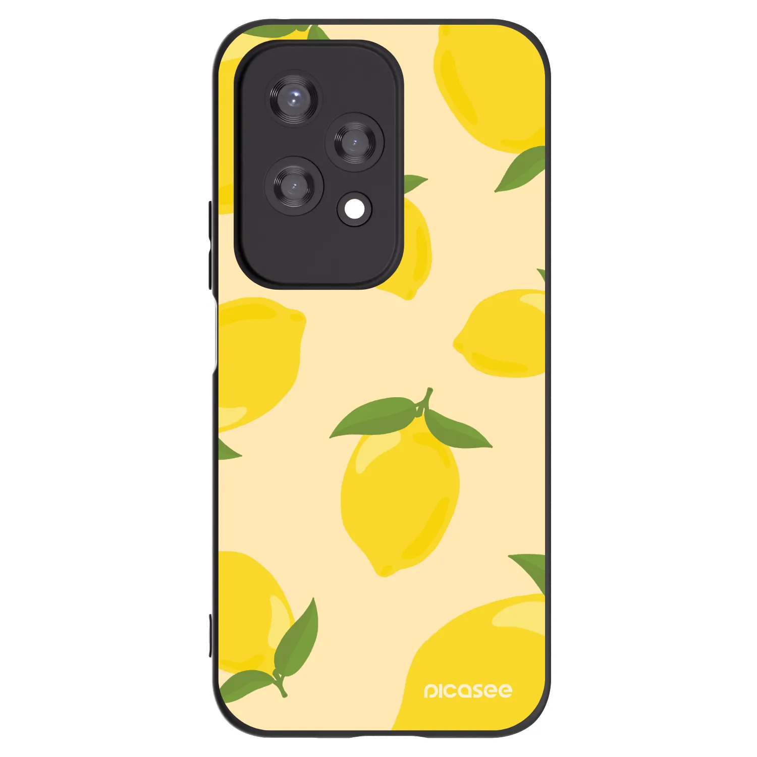 Picasee silikónový čierny obal pre Honor 200 Lite - Limoncella