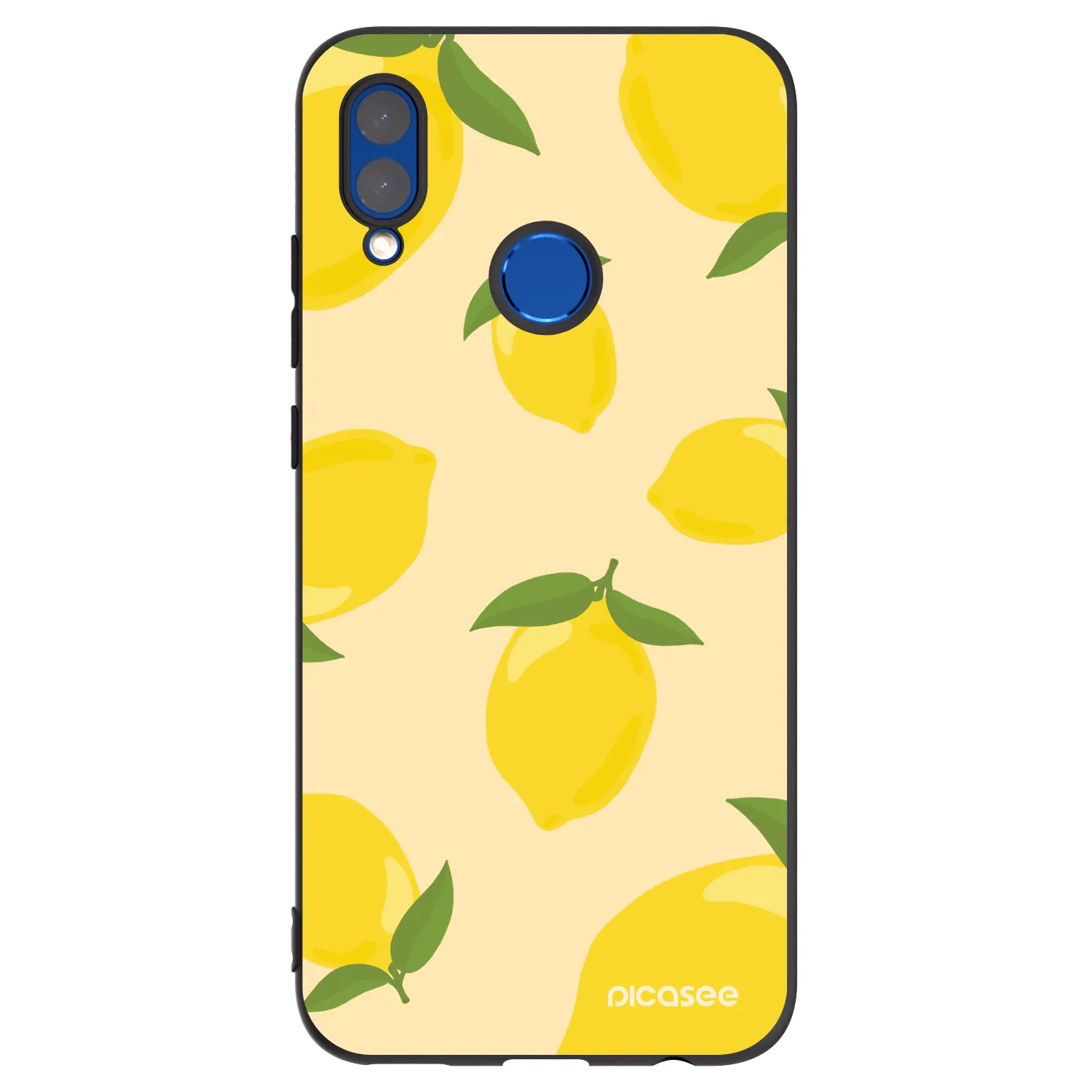 Picasee silikónový čierny obal pre Honor 10 Lite - Limoncella