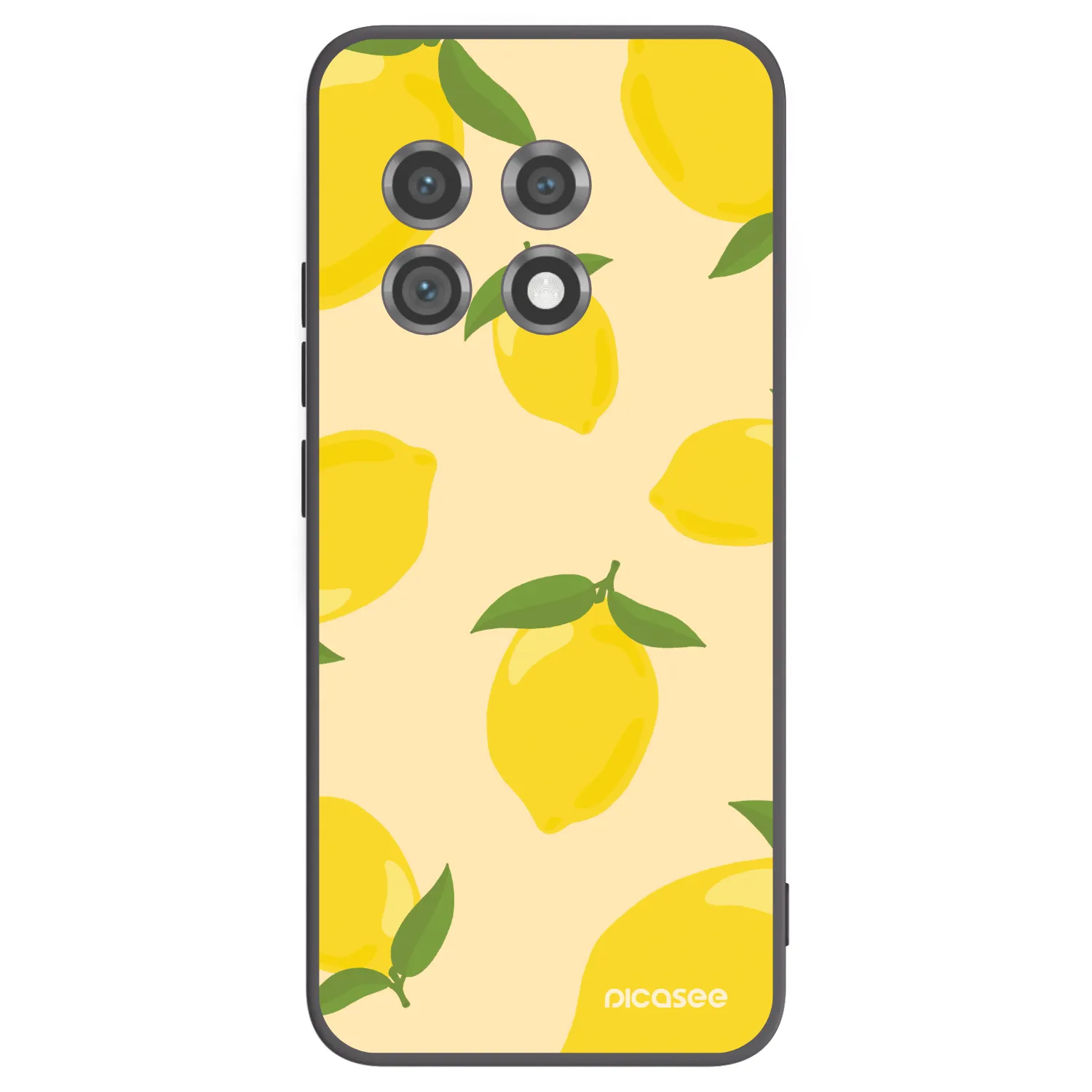 Picasee silikónový čierny obal pre OnePlus 11 5G - Limoncella