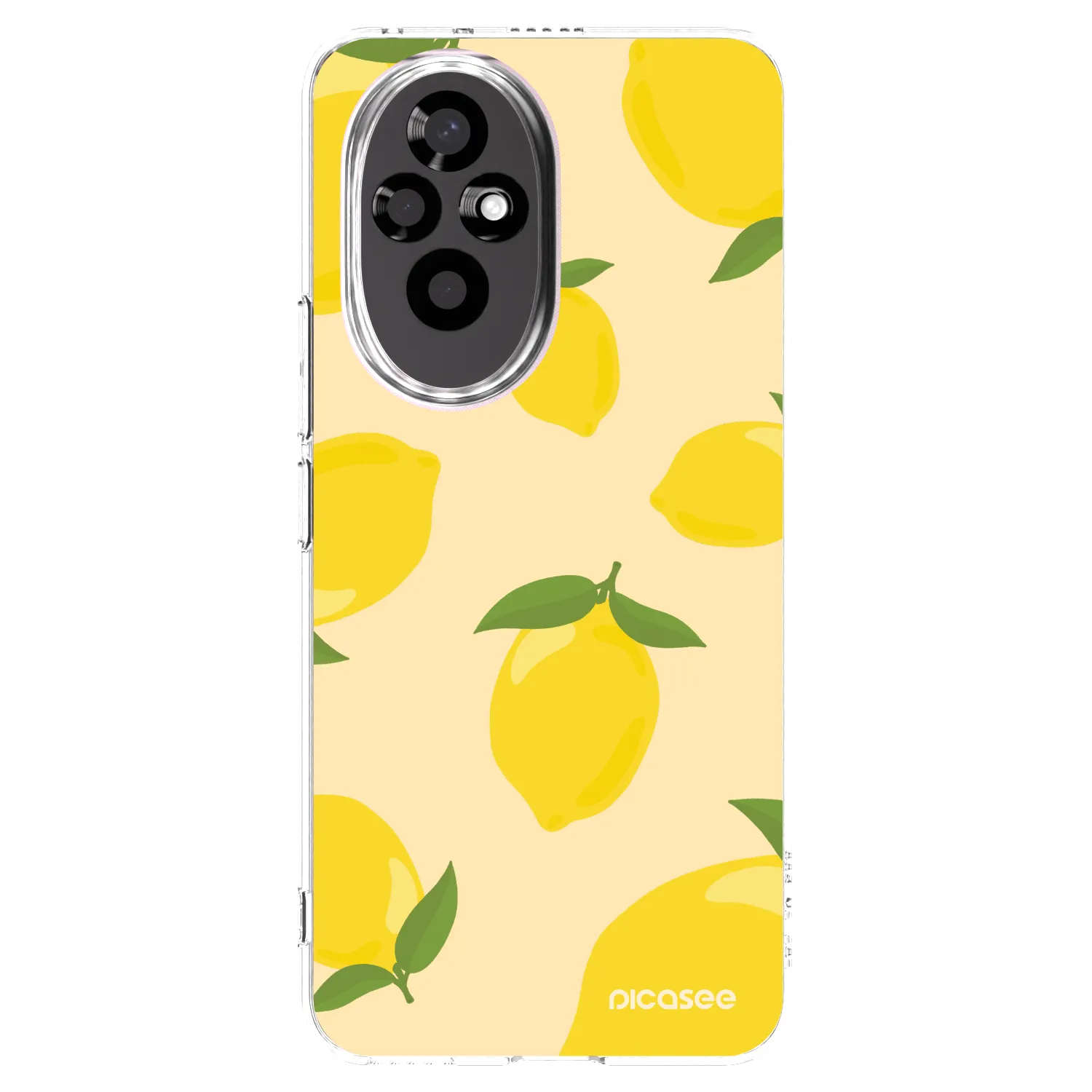 Picasee silikónový prehľadný obal pre Honor 200 Pro 5G - Limoncella