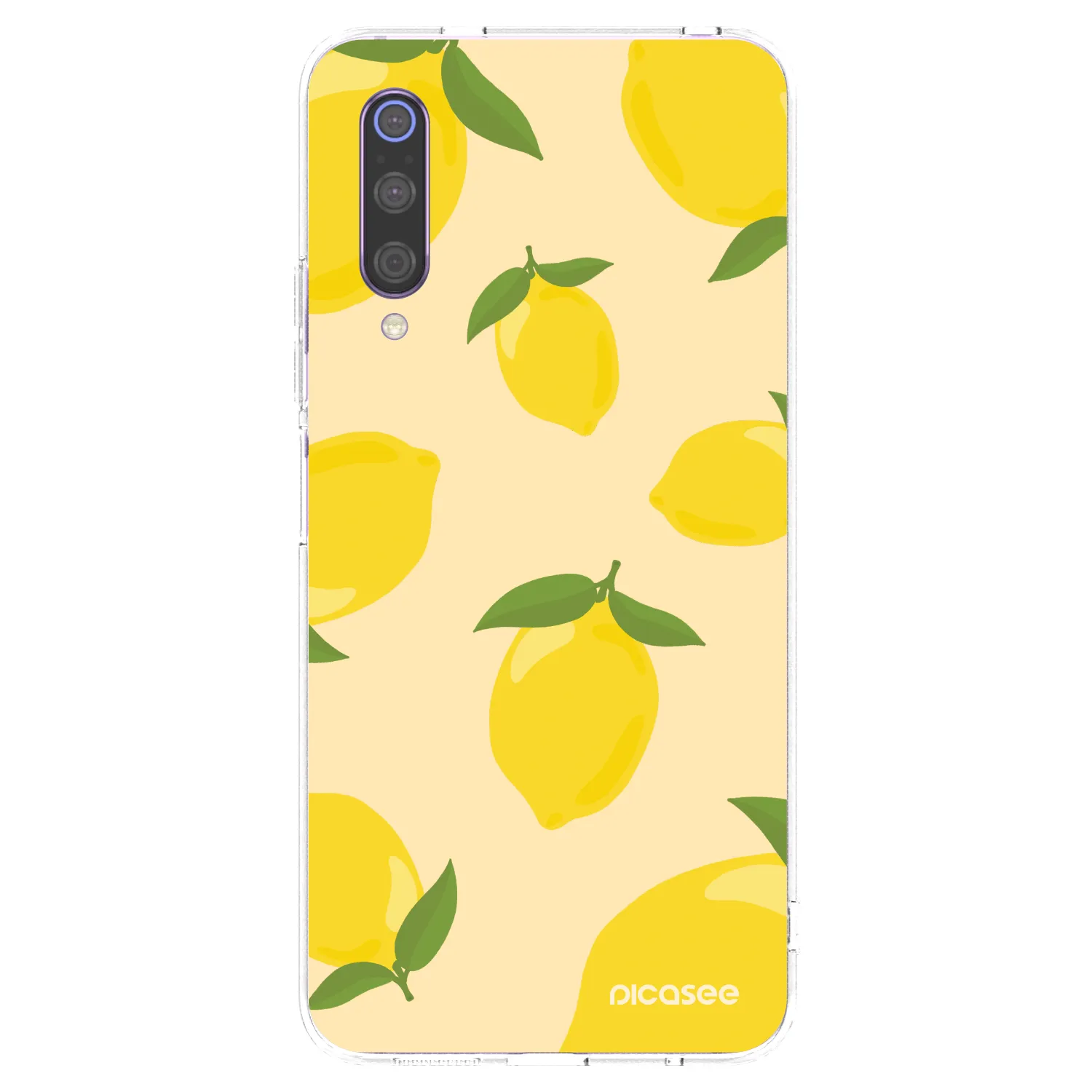 Picasee silikónový prehľadný obal pre Xiaomi Mi 9 - Limoncella