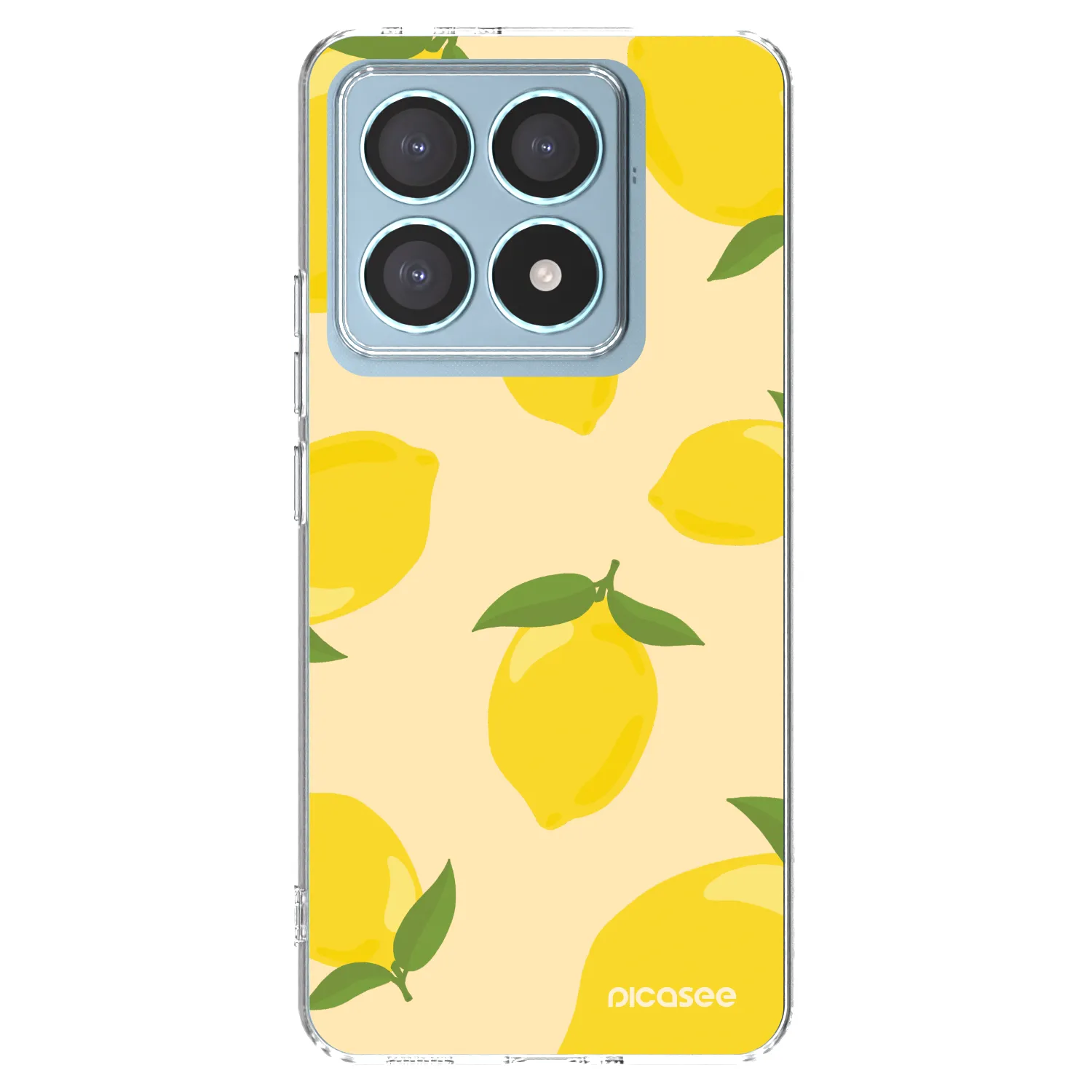 Picasee silikónový prehľadný obal pre Xiaomi 14T Pro - Limoncella