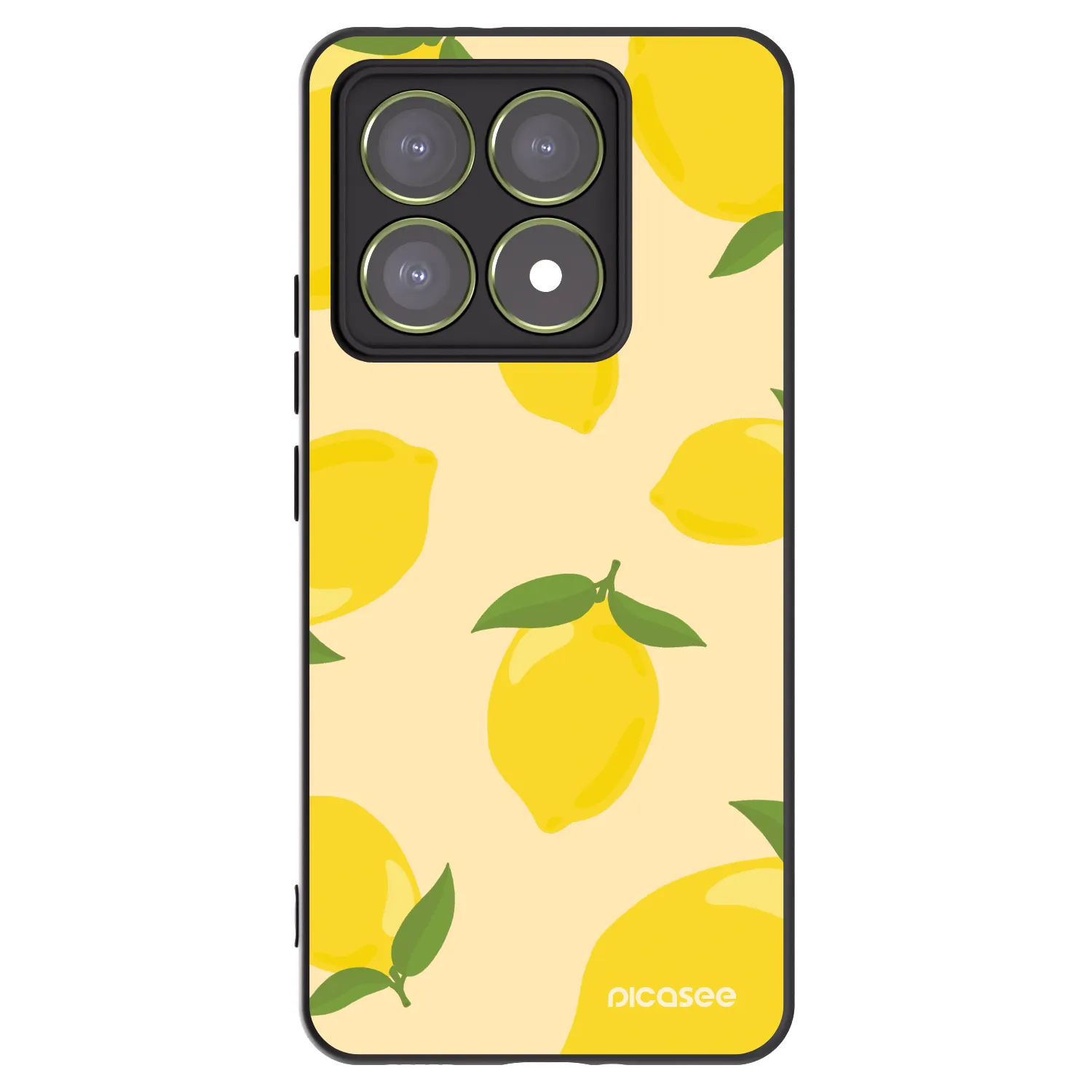 Picasee silikónový čierny obal pre Xiaomi 14T - Limoncella