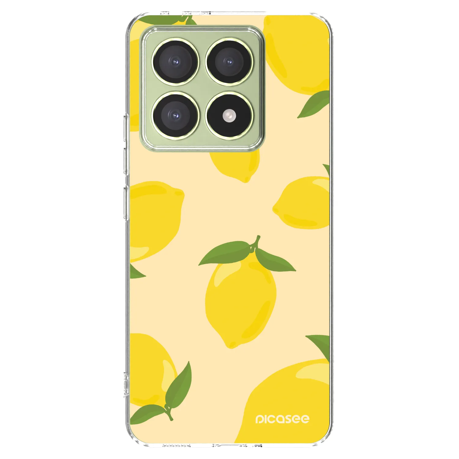 Picasee silikónový prehľadný obal pre Xiaomi 14T - Limoncella