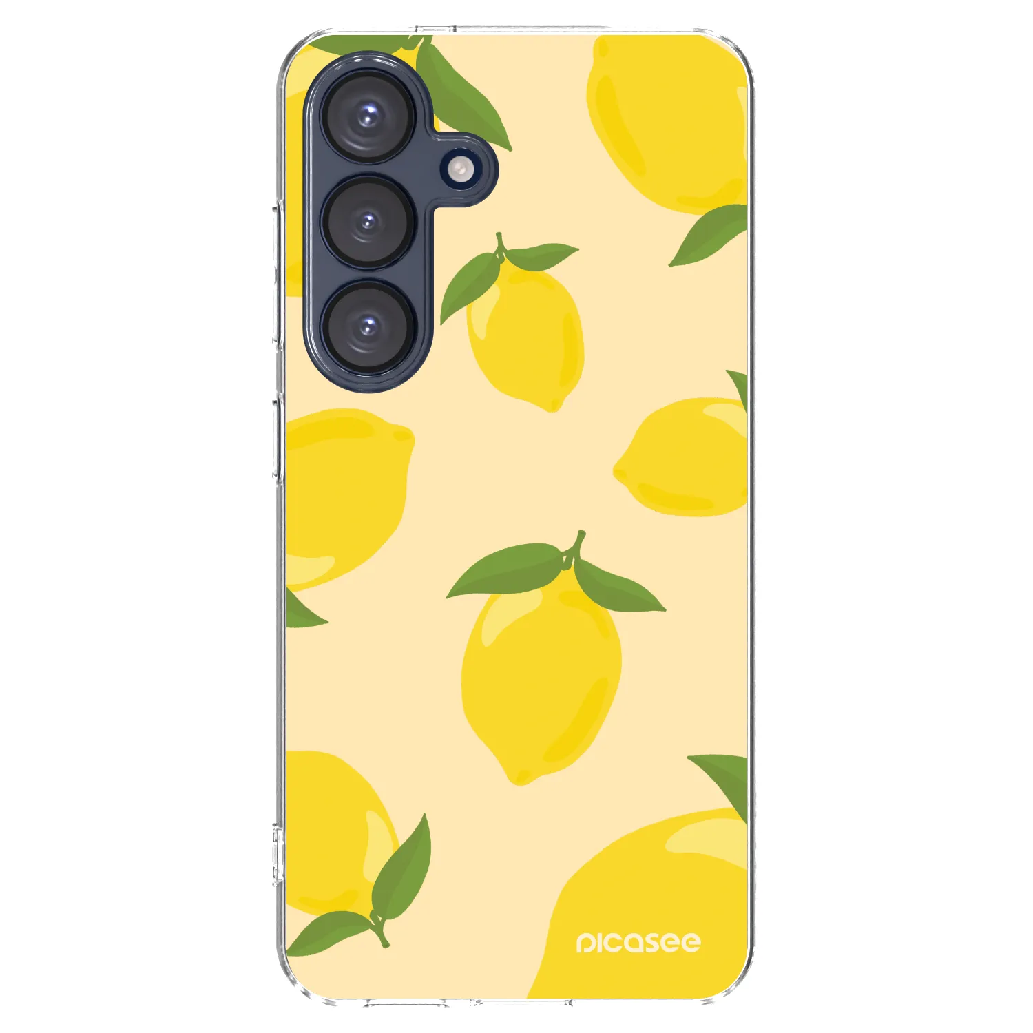 Picasee silikónový prehľadný obal pre Samsung Galaxy S25 5G - Limoncella