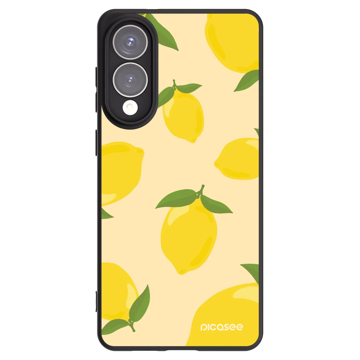 Picasee silikónový čierny obal pre Samsung Galaxy S25 Edge 5G - Limoncella