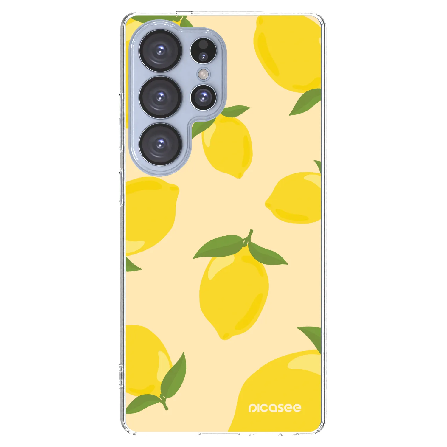 Picasee silikónový prehľadný obal pre Samsung Galaxy S25 Ultra 5G - Limoncella