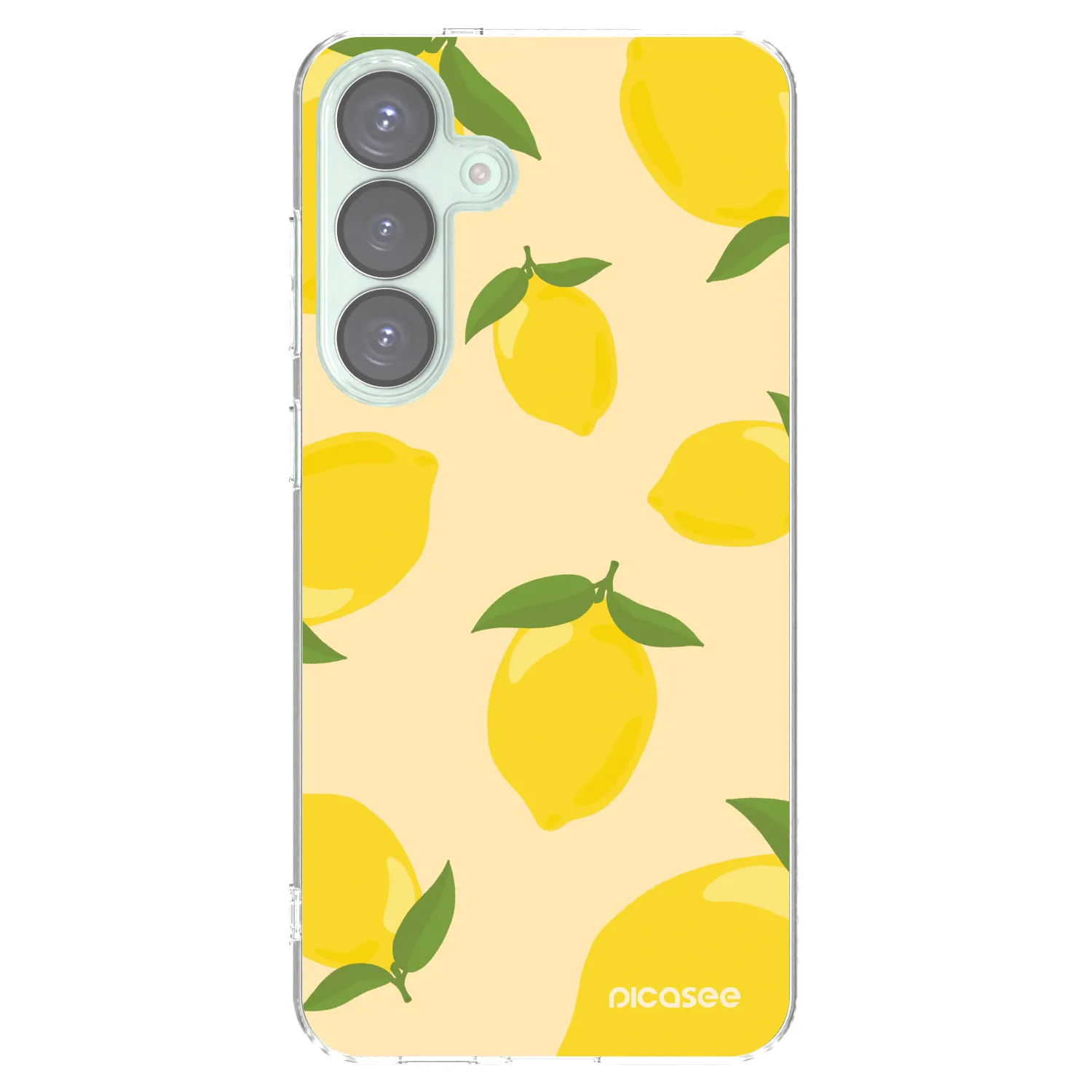 Picasee silikónový prehľadný obal pre Samsung Galaxy S25+ 5G - Limoncella