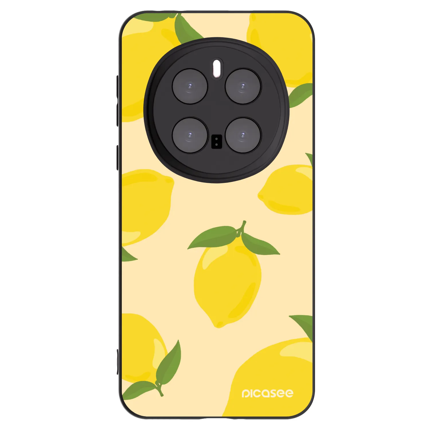 Picasee silikónový čierny obal pre Honor Magic7 Pro 5G - Limoncella