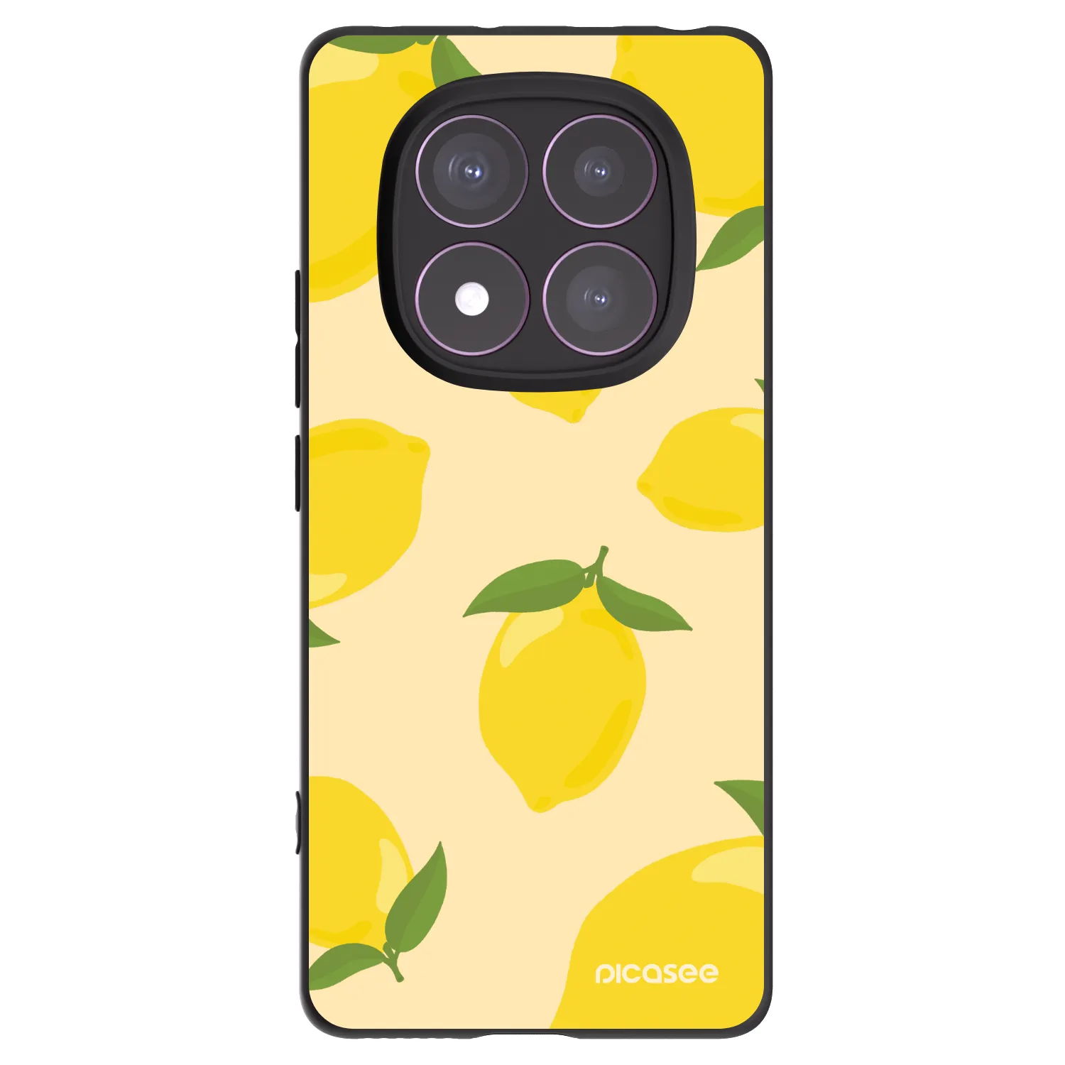 Picasee silikónový čierny obal pre Xiaomi Redmi Note 14 Pro 4G - Limoncella
