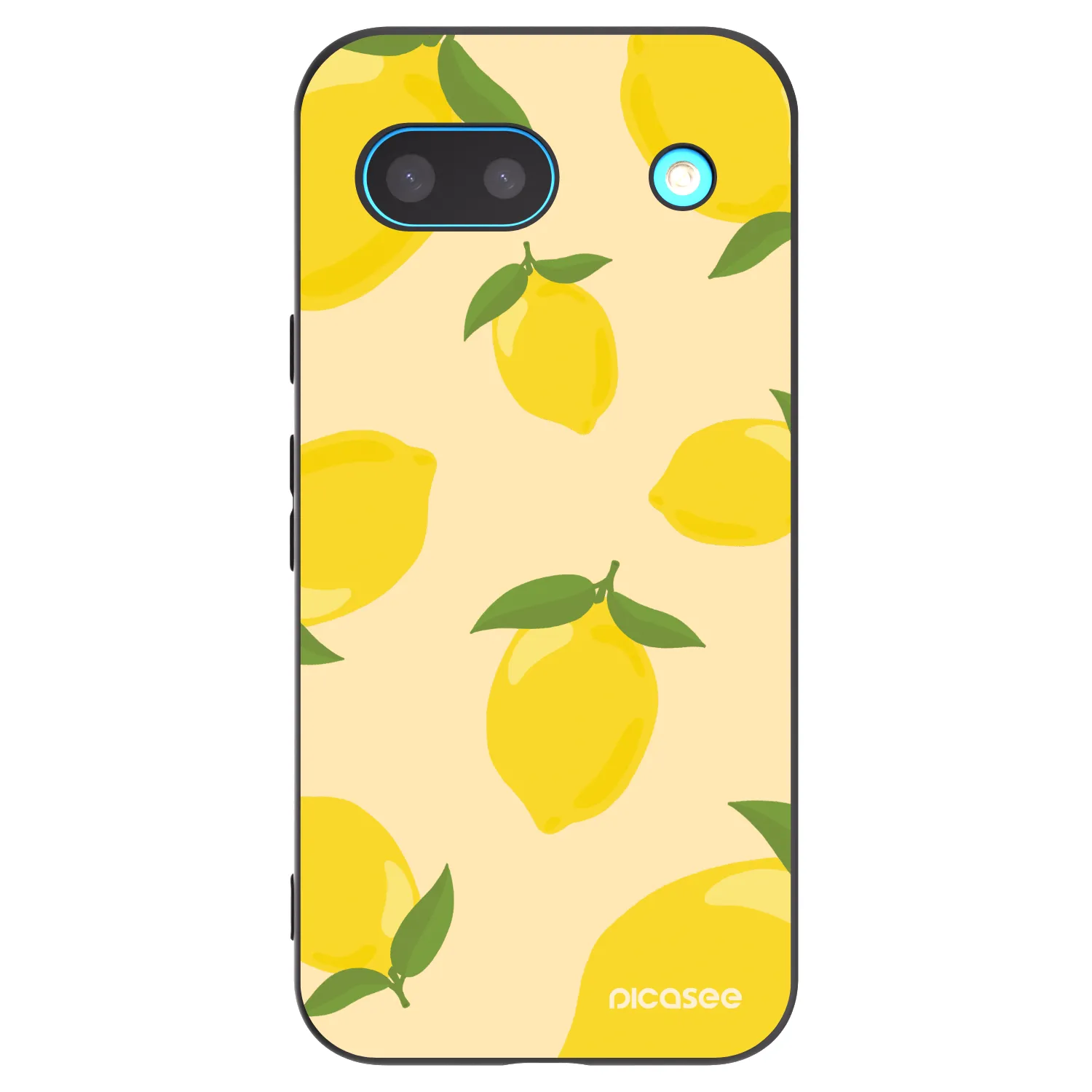 Picasee silikónový čierny obal pre Google Pixel 8 - Limoncella