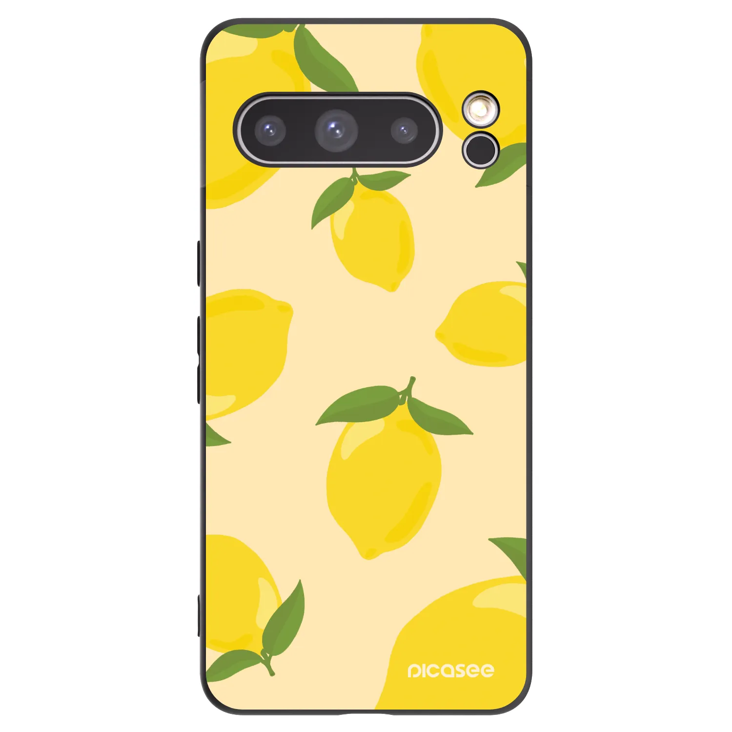 Picasee silikónový čierny obal pre Google Pixel 8 Pro - Limoncella