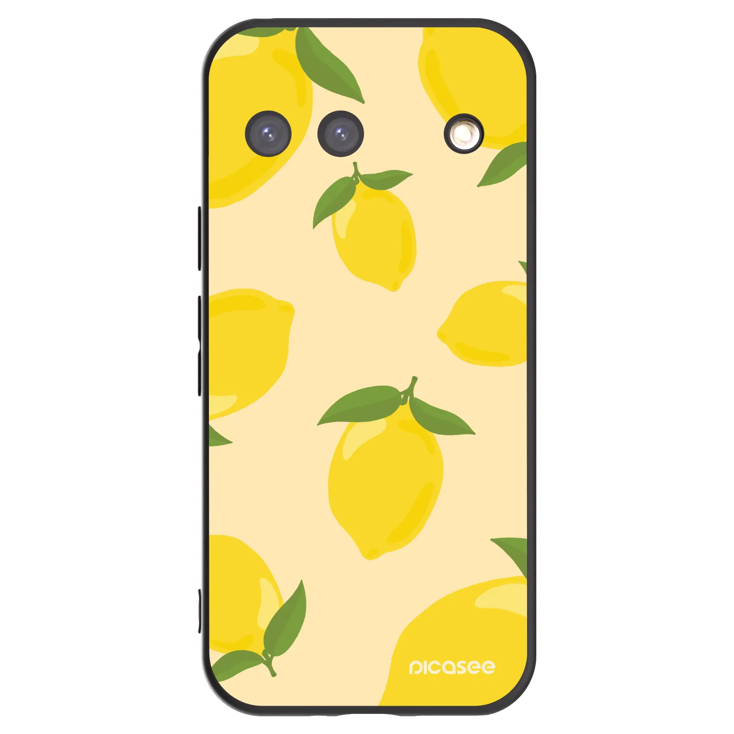 Picasee silikónový čierny obal pre Google Pixel 9 - Limoncella