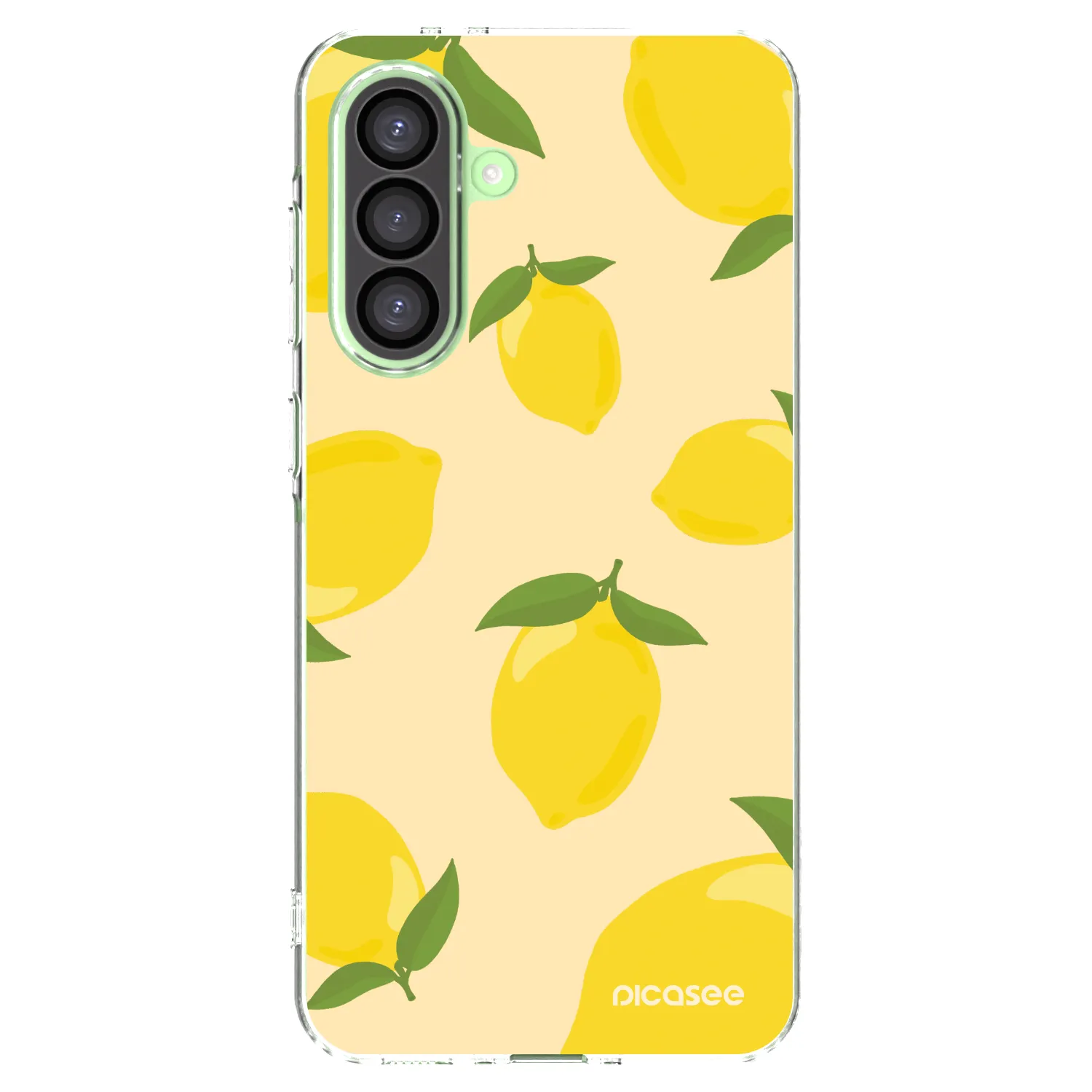 Picasee silikónový prehľadný obal pre Samsung Galaxy A26 5G A266B - Limoncella