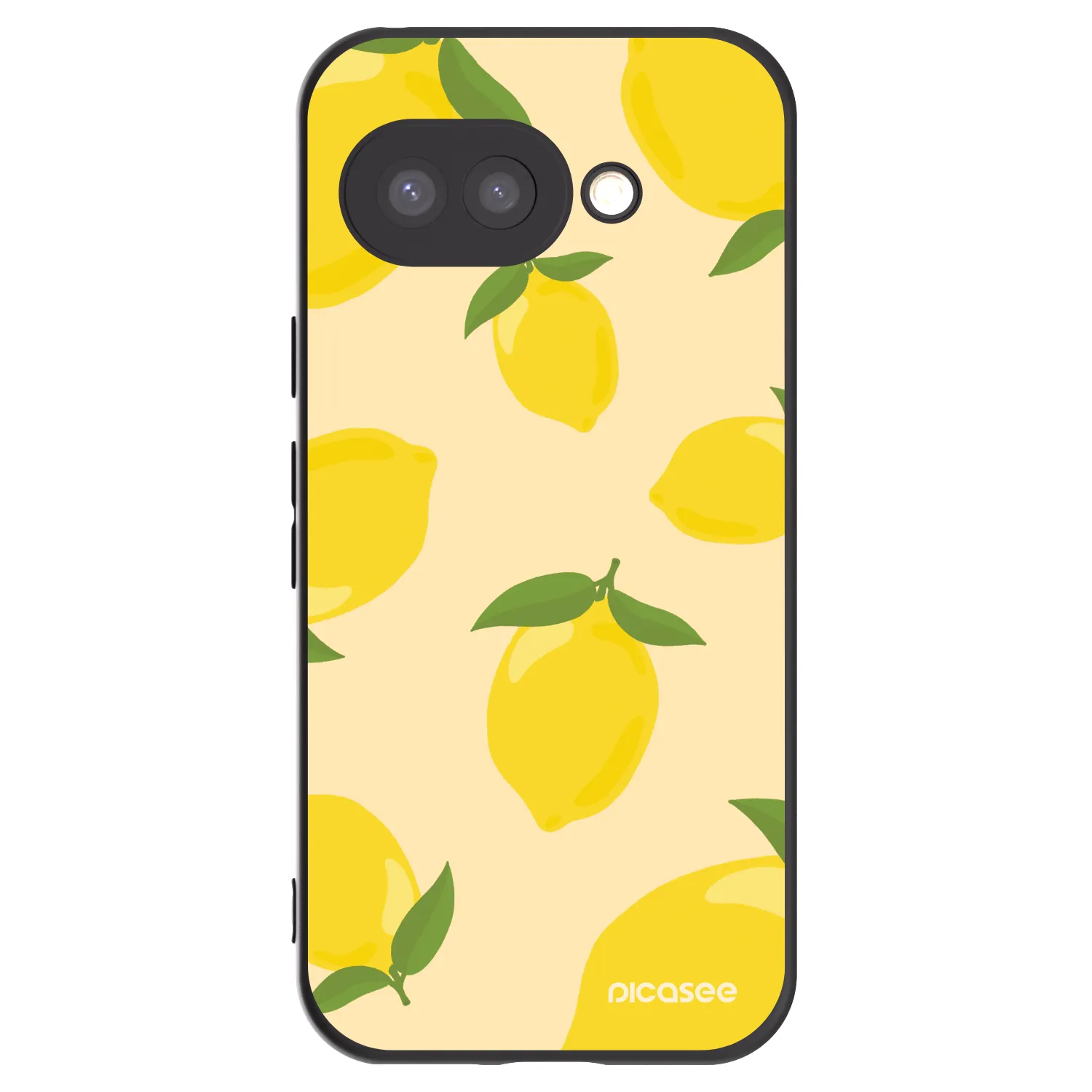 Picasee silikónový čierny obal pre Google Pixel 9a - Limoncella