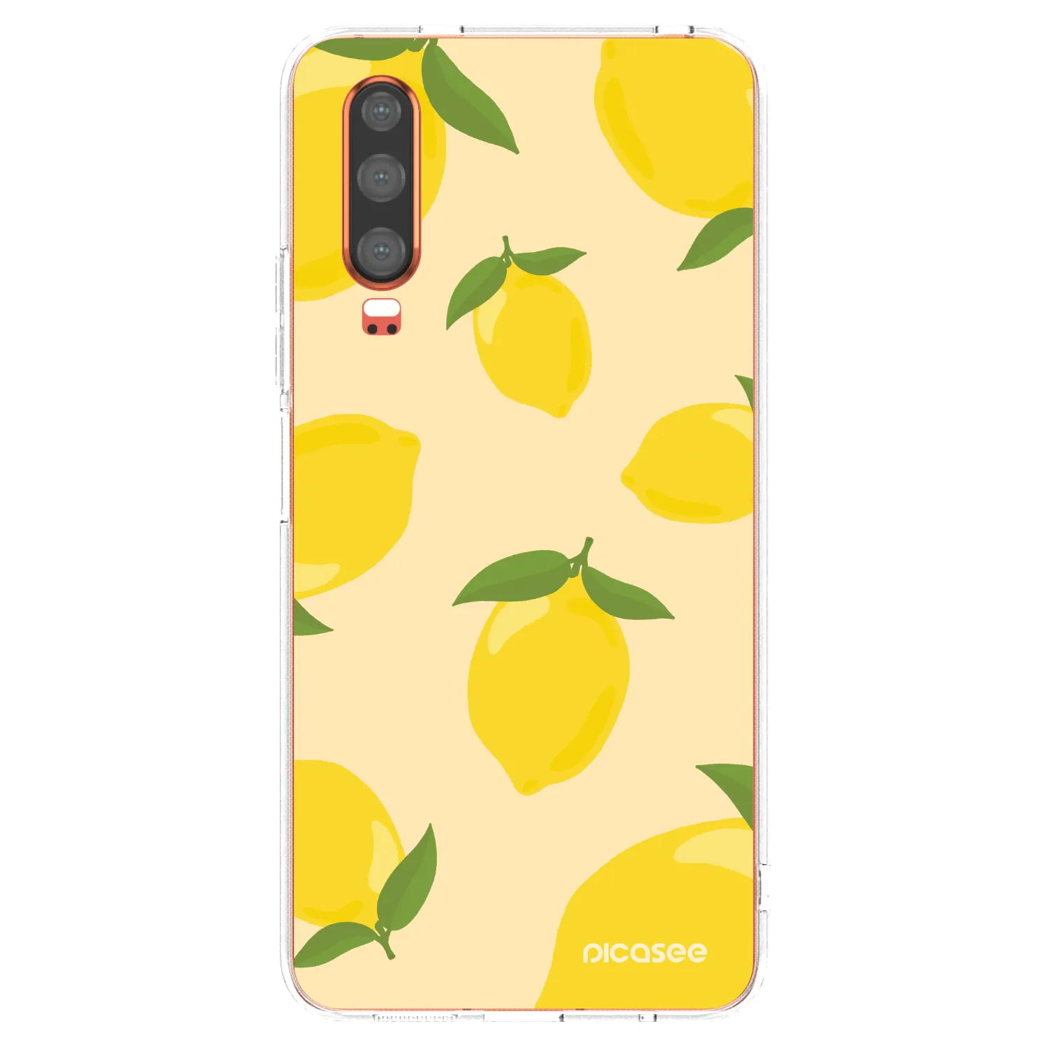Picasee silikónový prehľadný obal pre Huawei P30 - Limoncella