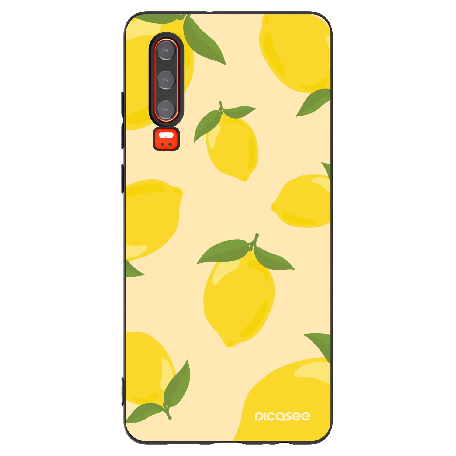 Picasee silikónový čierny obal pre Huawei P30 - Limoncella