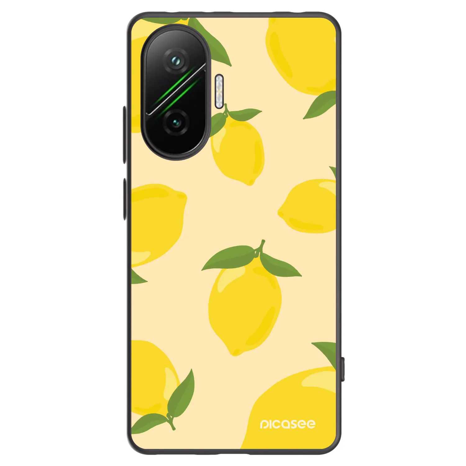 Picasee silikónový čierny obal pre Xiaomi Poco F7 Pro 5G - Limoncella