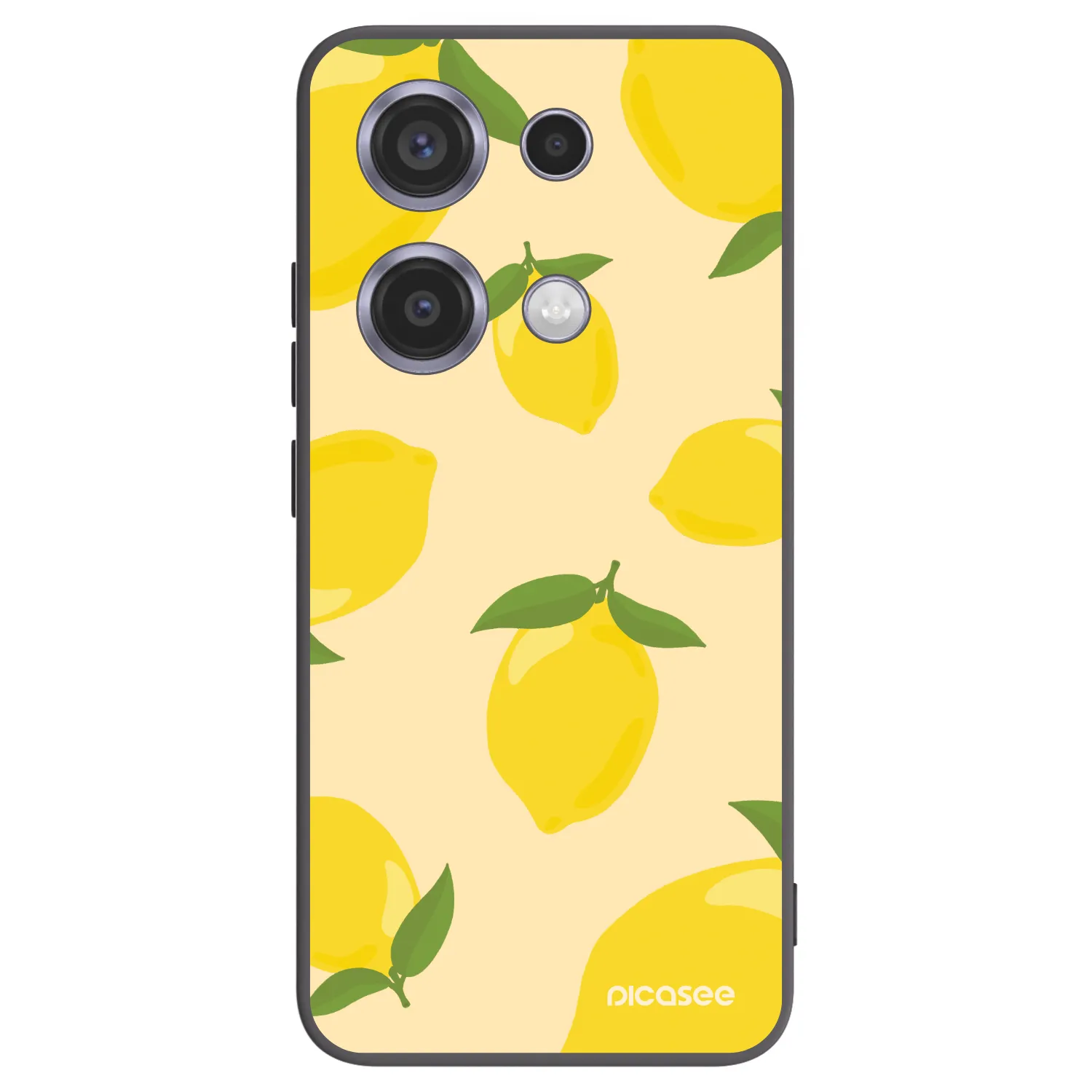 Picasee silikónový čierny obal pre Xiaomi Redmi Note 14S - Limoncella