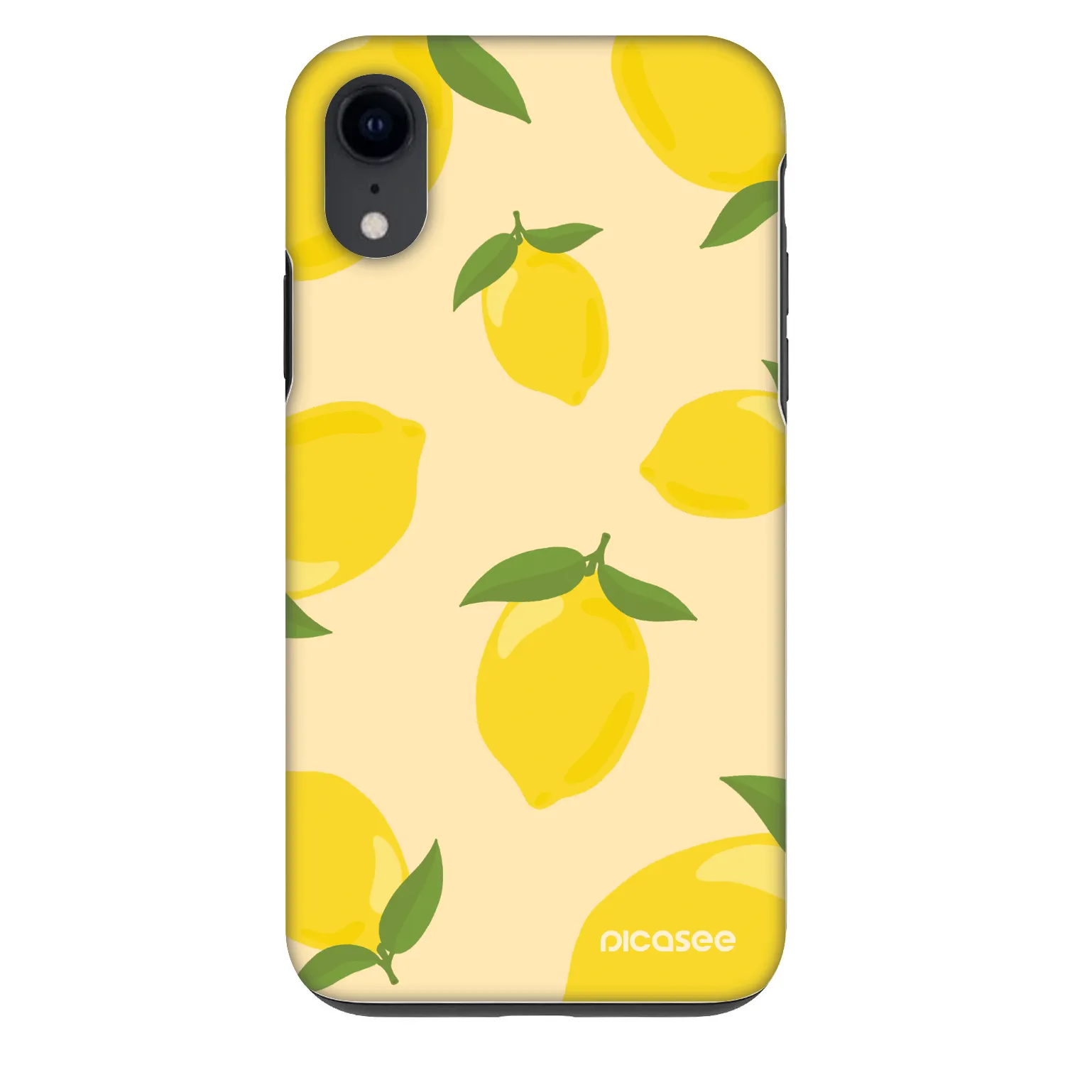 Picasee Fashion Case pre Apple iPhone XR - Limoncella