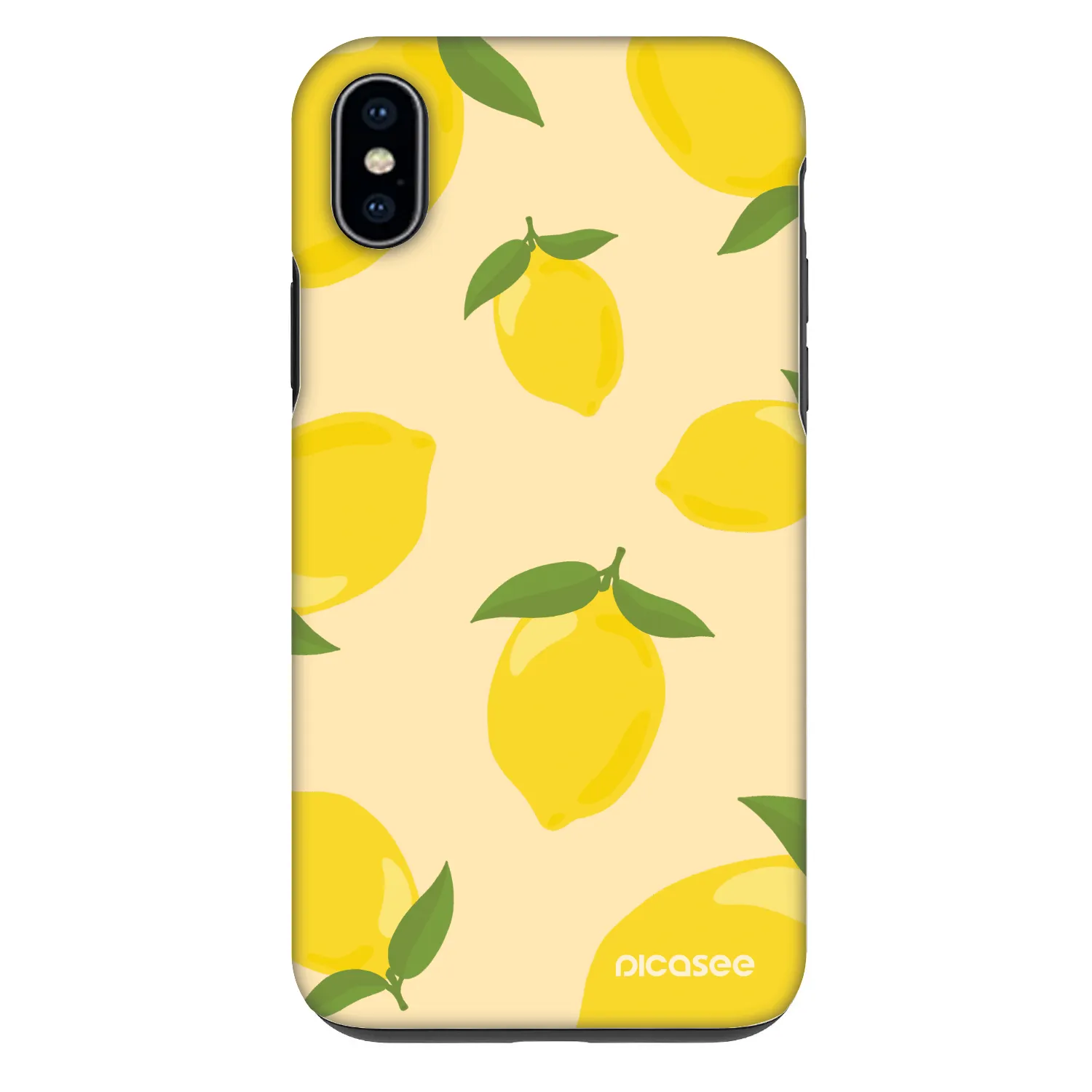 Picasee Fashion Case pre Apple iPhone XS Max - Limoncella