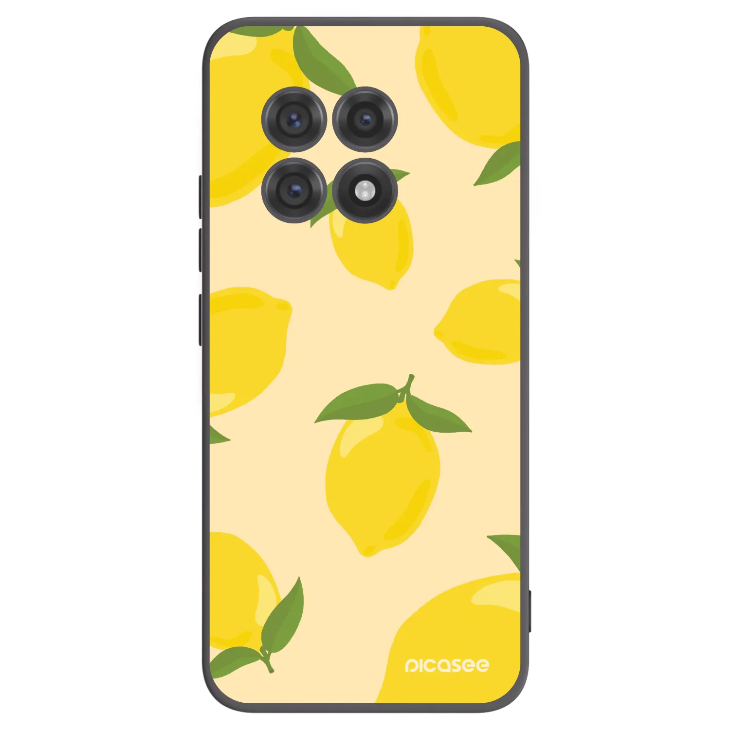 Picasee silikónový čierny obal pre OnePlus 13R 5G - Limoncella