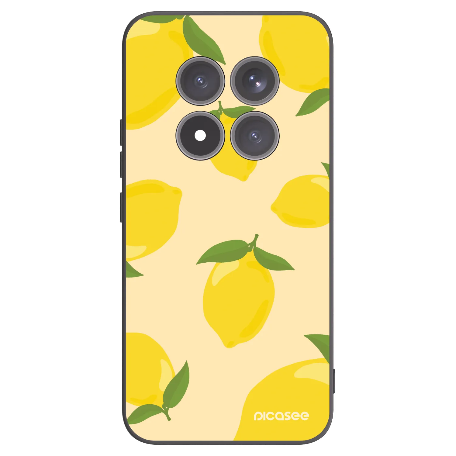 Picasee silikónový čierny obal pre Xiaomi Redmi Note 15 Pro+ - Limoncella