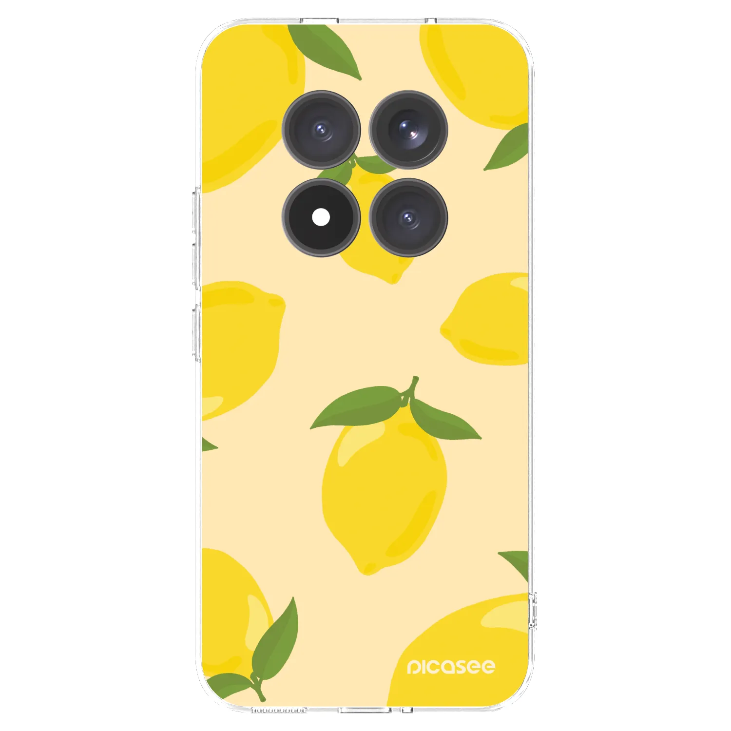 Picasee silikónový prehľadný obal pre Xiaomi Redmi Note 15 Pro+ - Limoncella