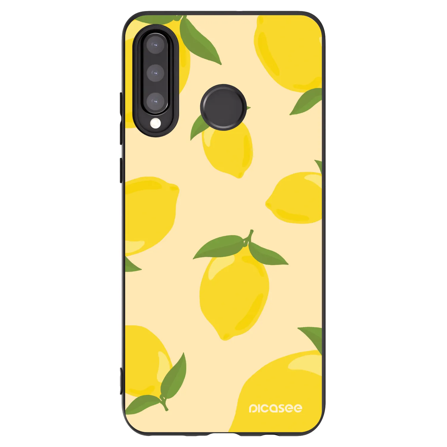 Picasee silikónový čierny obal pre Huawei P30 Lite - Limoncella