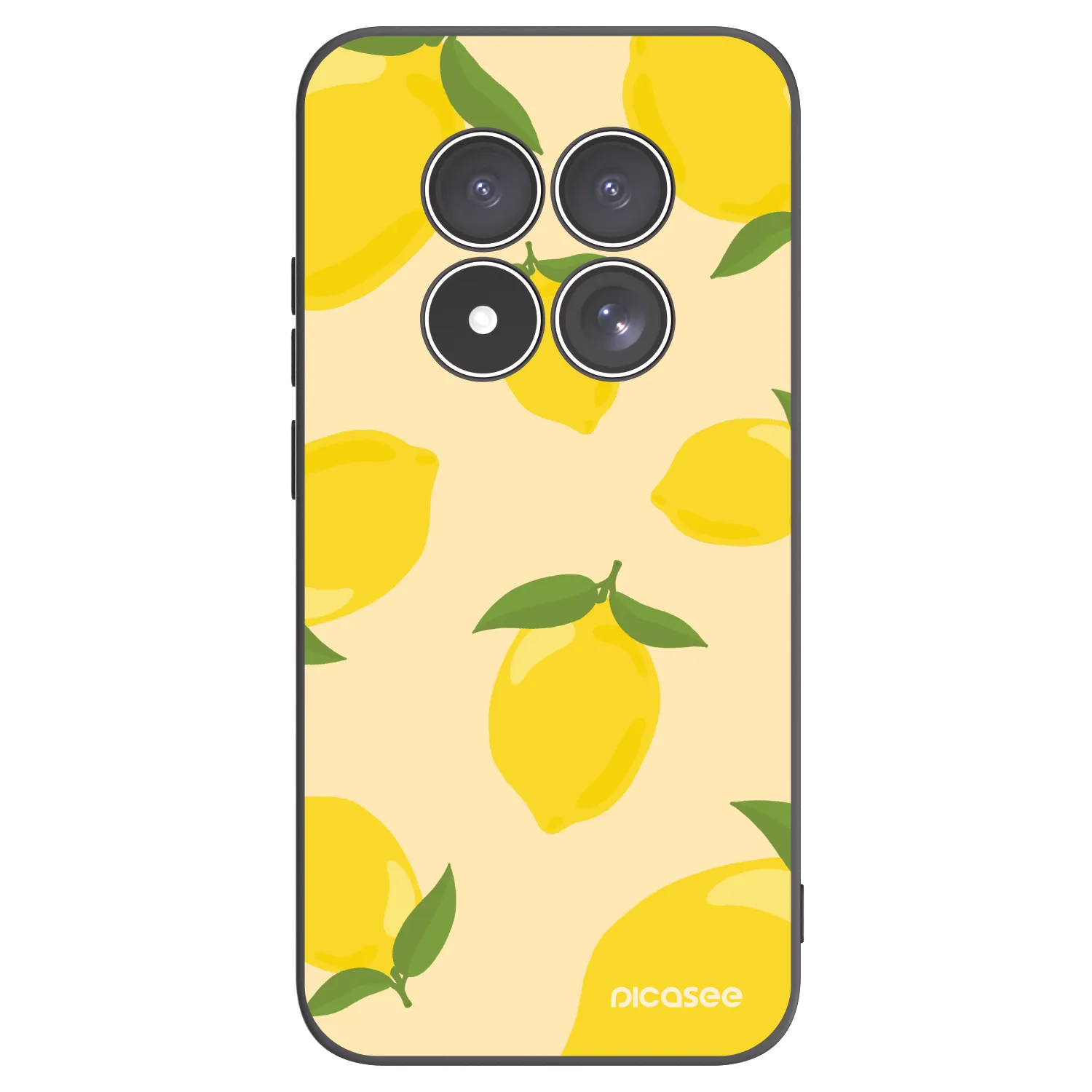 Picasee silikónový čierny obal pre Xiaomi Redmi Note 15 Pro 5G - Limoncella