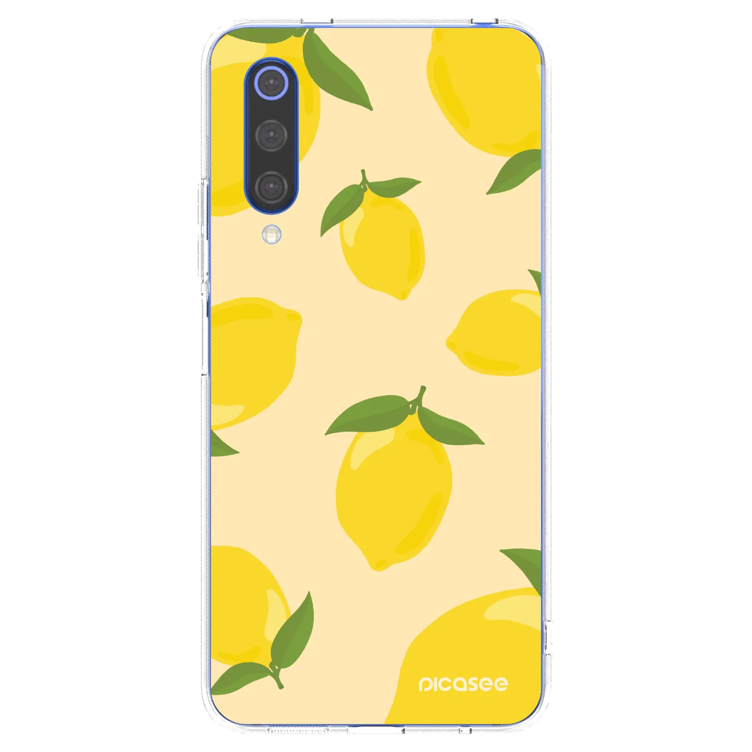 Picasee silikónový prehľadný obal pre Xiaomi Mi 9 SE - Limoncella