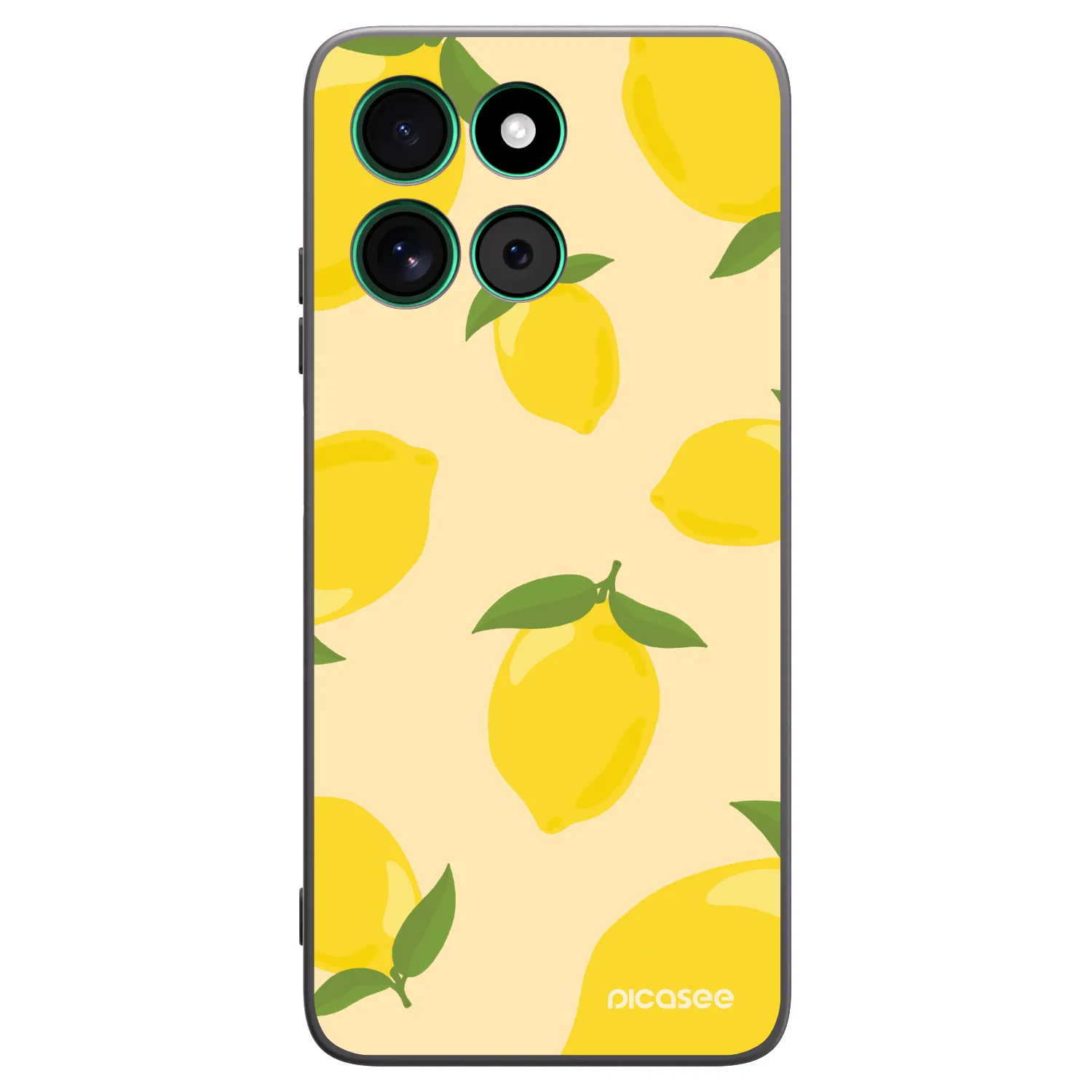 Picasee silikónový čierny obal pre Motorola Moto G57 Power - Limoncella