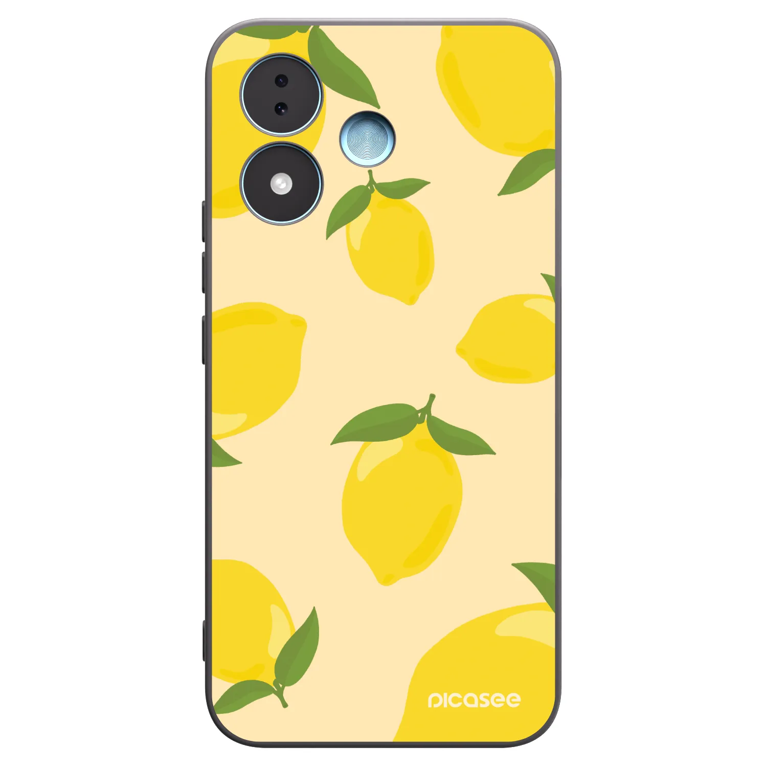 Picasee silikónový čierny obal pre Xiaomi Redmi Note 17 5G - Limoncella