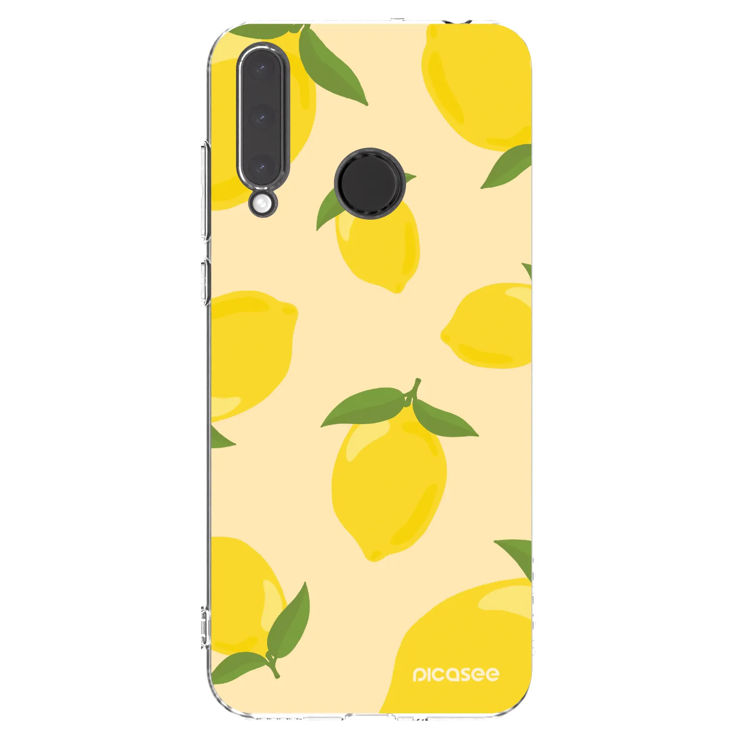 Picasee silikónový prehľadný obal pre Honor 20 Lite - Limoncella
