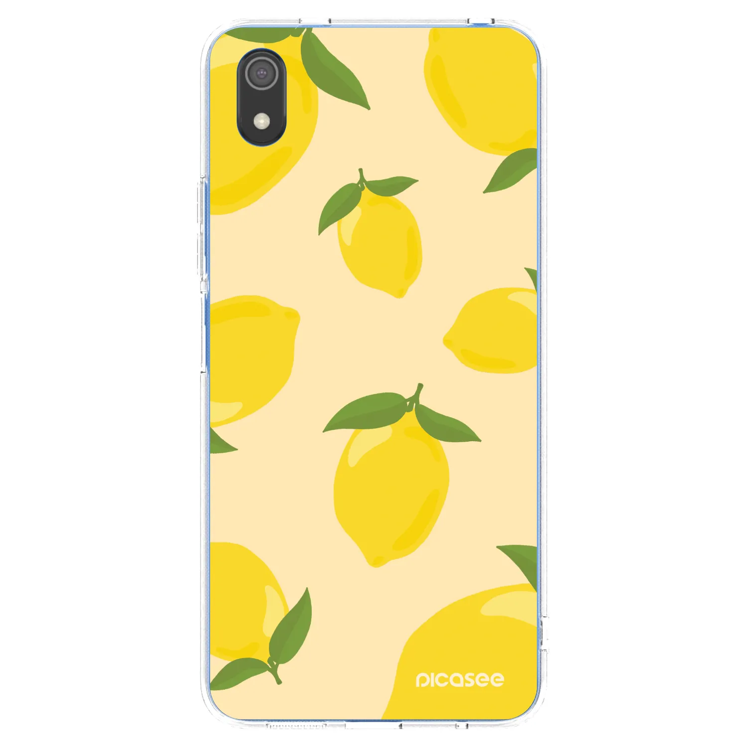 Picasee silikónový prehľadný obal pre Xiaomi Redmi 7A - Limoncella